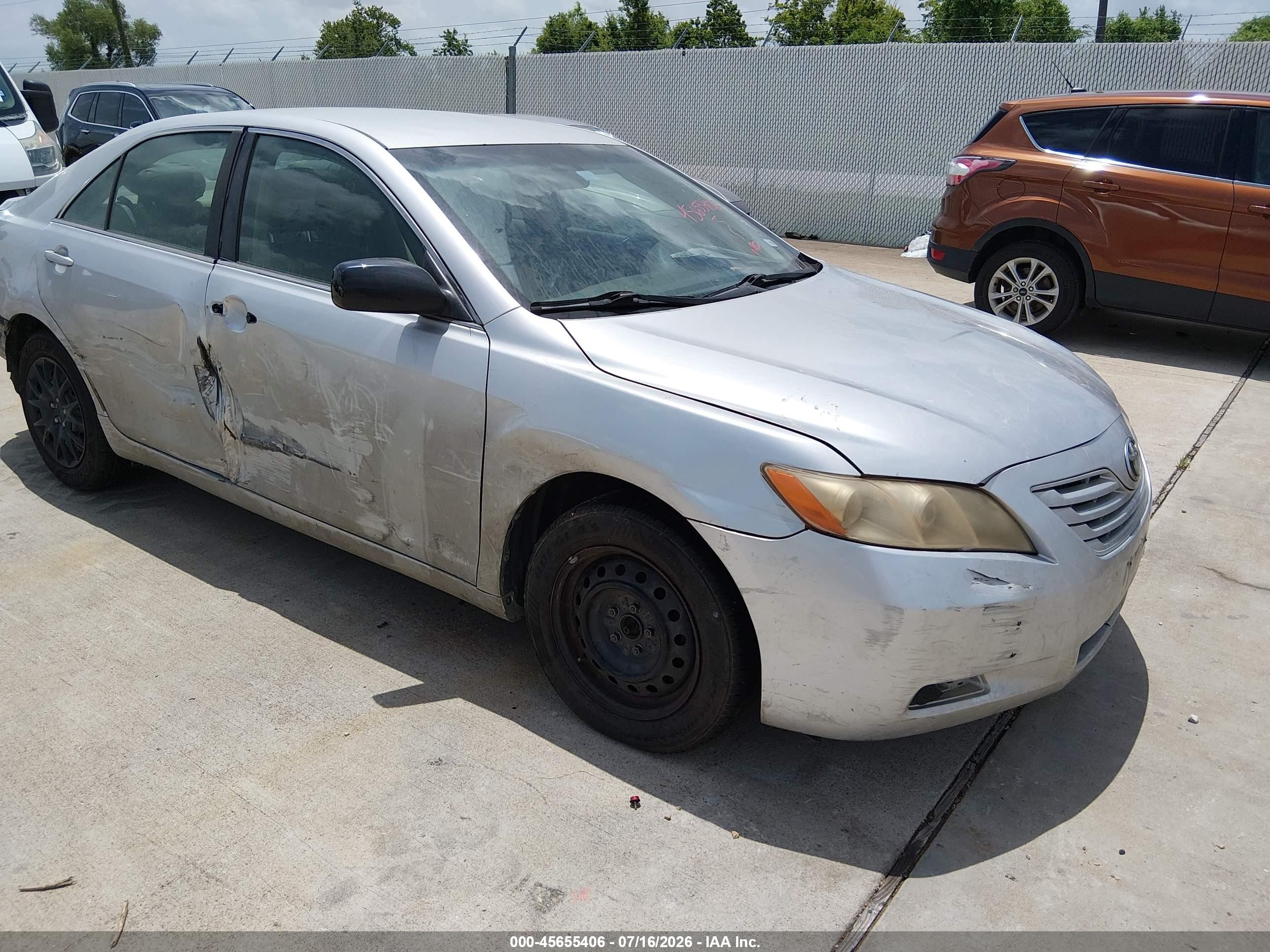 2008 Toyota Camry XLE, VIN 4T1BE46K68U739755 — Обычный износ