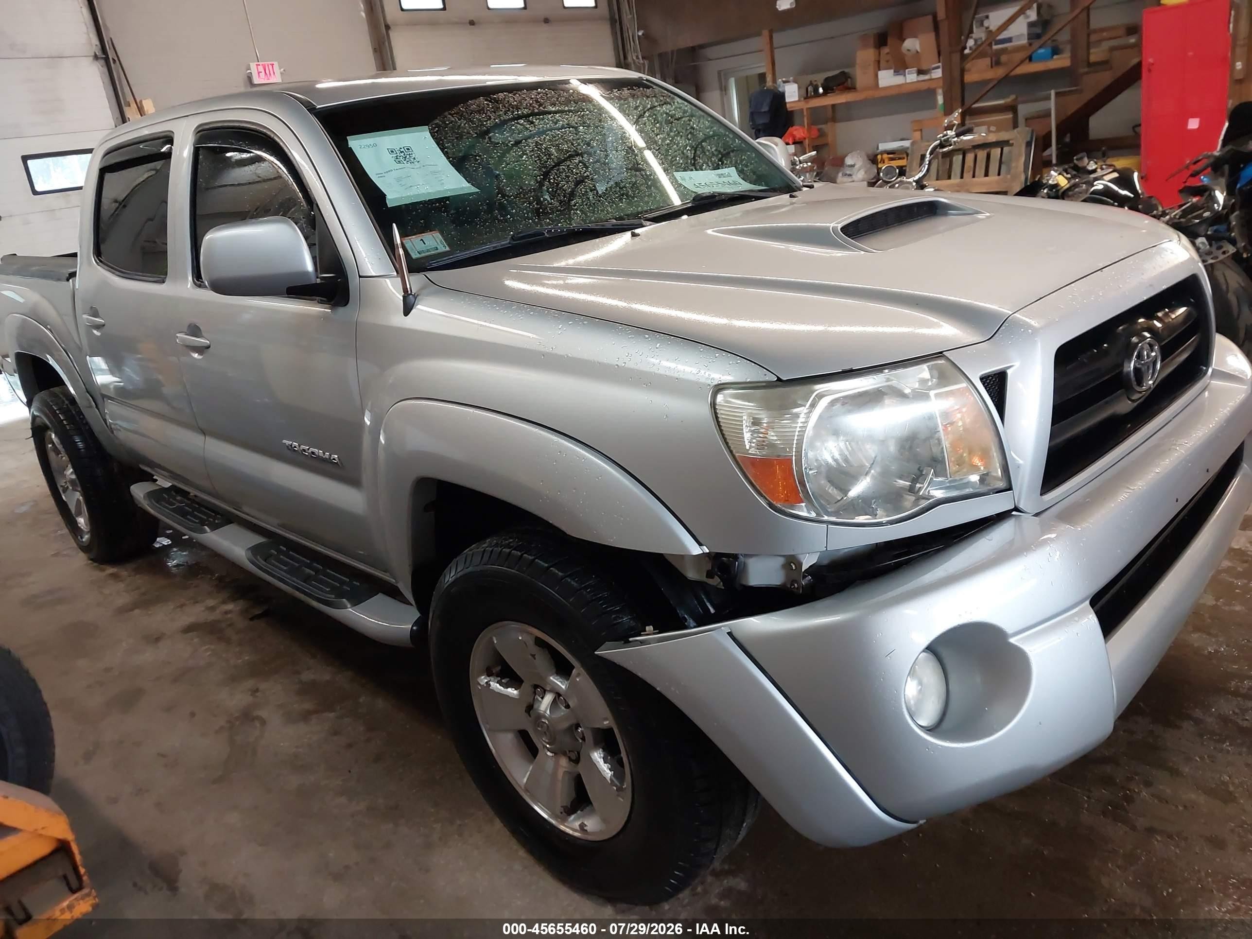 2008 Toyota Tacoma, VIN 5TELU42N68Z539221 — Бок