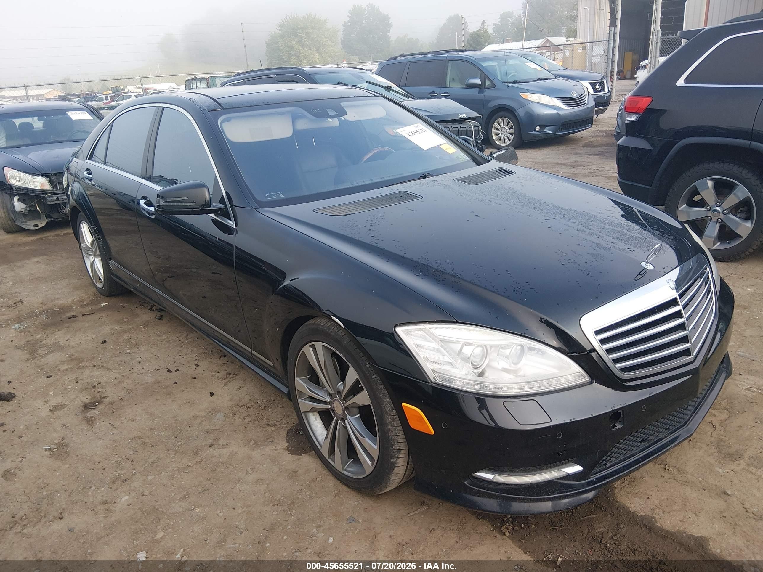 2013 Mercedes-Benz S 550, VIN WDDNG9EB0DA496634 — Normal wear