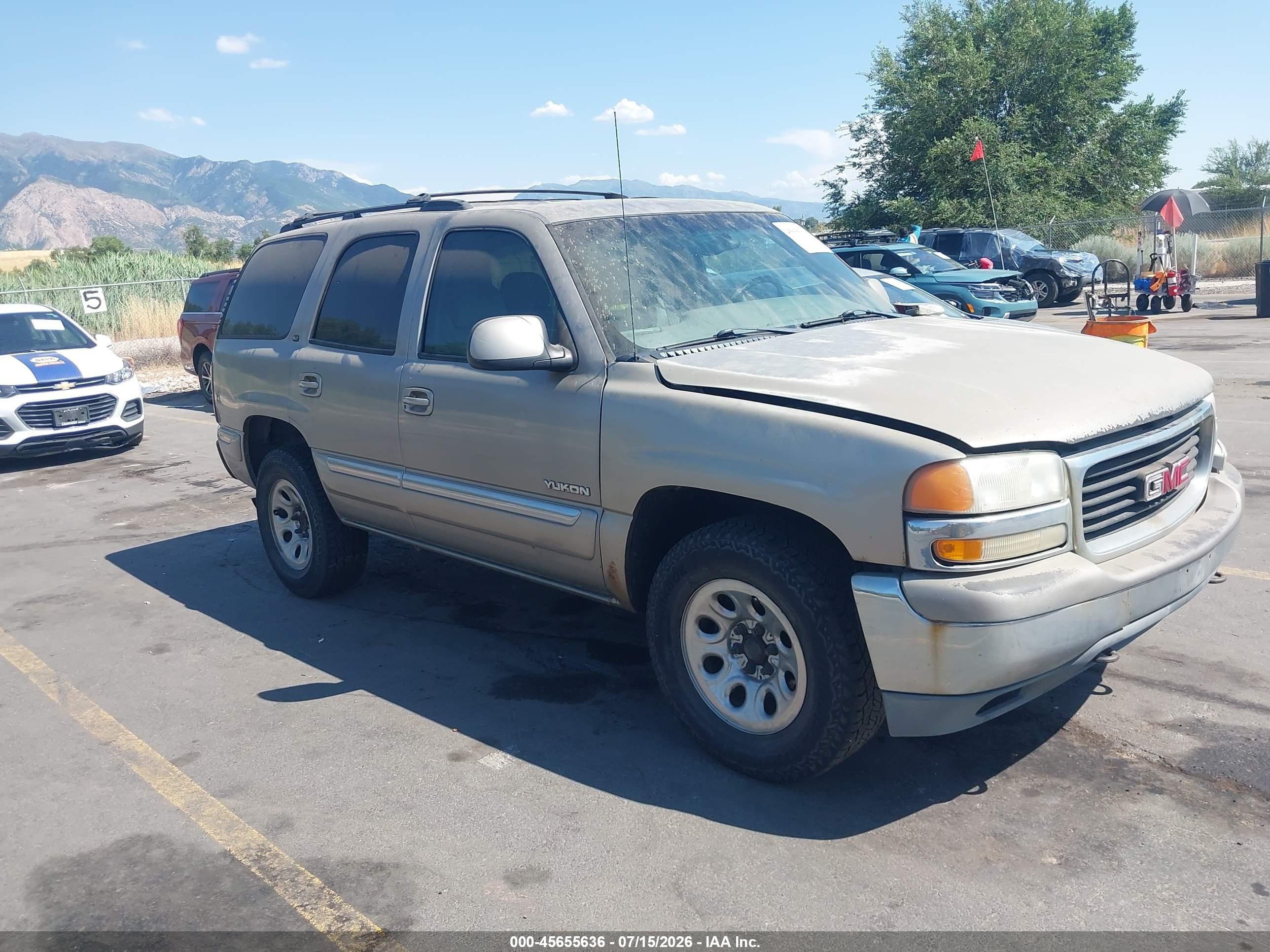 2001 GMC Yukon SLT, VIN 1GKEK13T11J249113 — Обычный износ