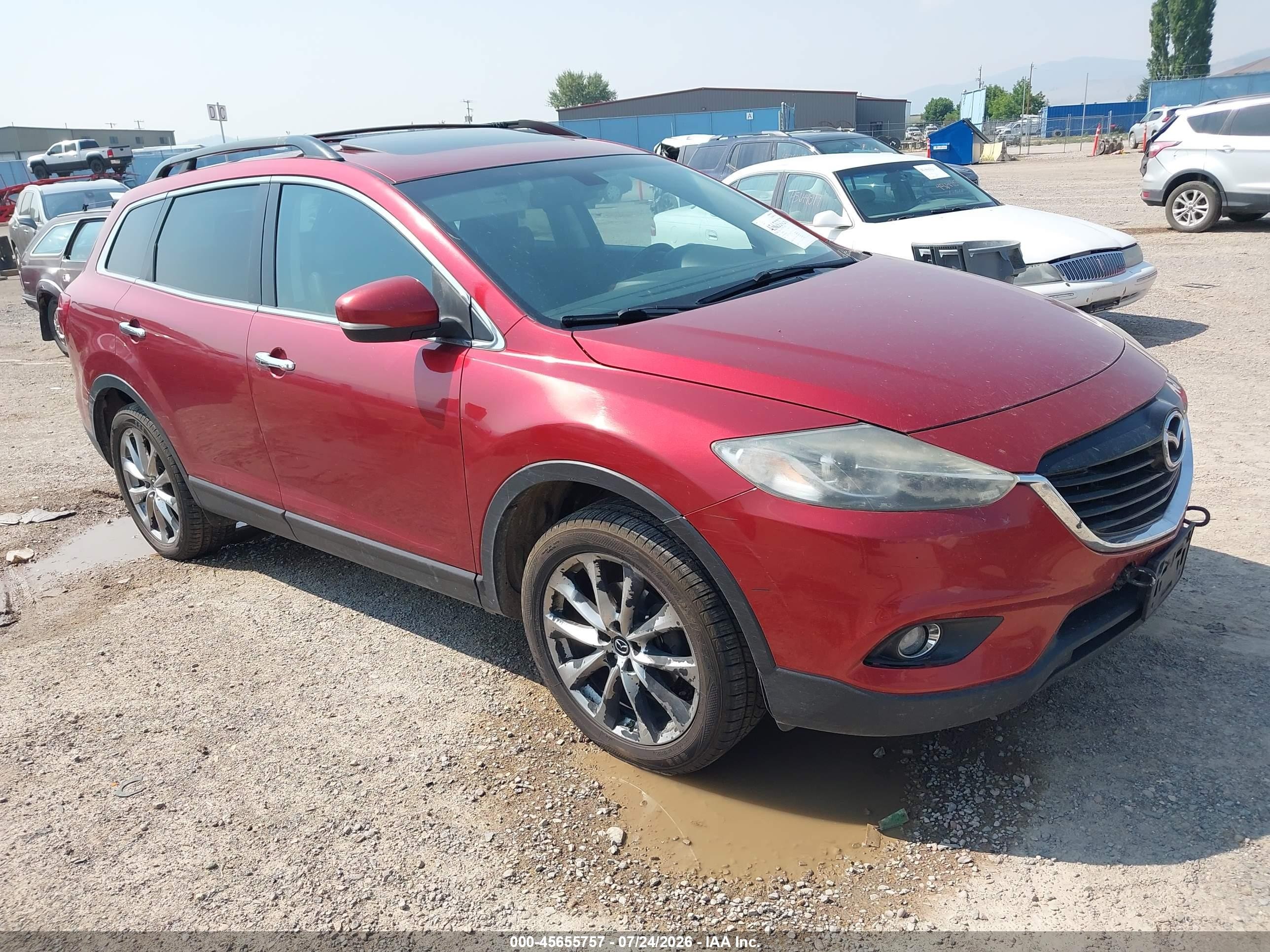 2014 Mazda CX-9 Grand Touring, VIN JM3TB3DA4E0435050 — Normal wear
