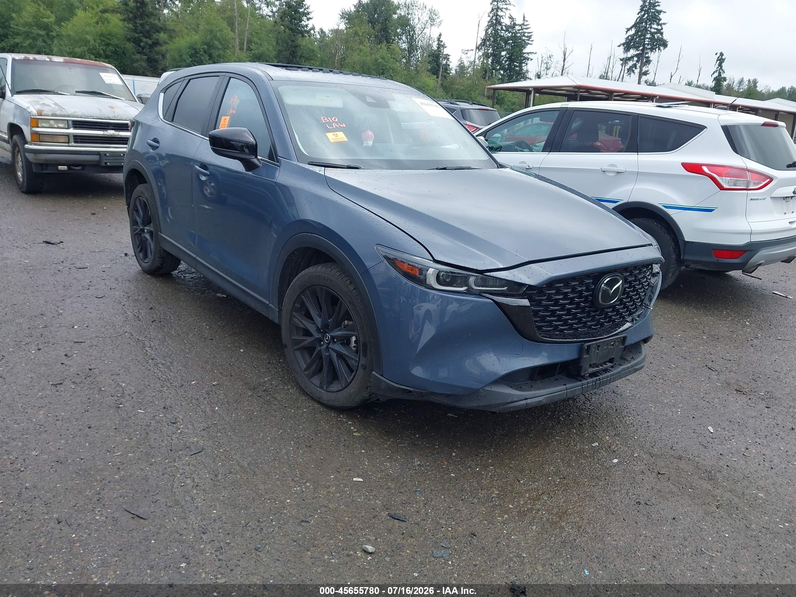 2024 Mazda CX-5 S Carbon Edition, VIN JM3KFBCL9R0517617 — Фото с аукциона 1 of 5