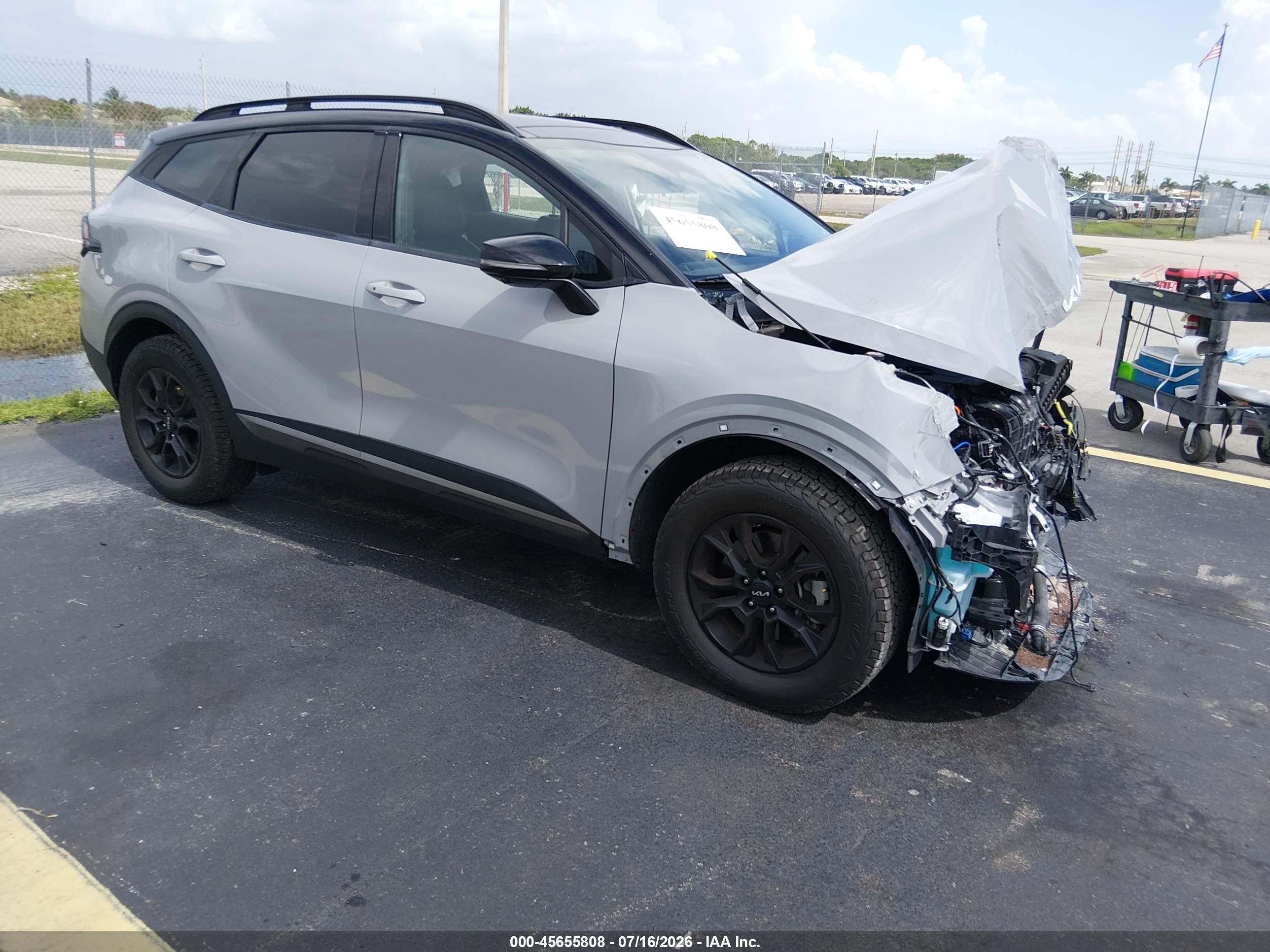 2024 Kia Sportage X-Pro Prestige, VIN 5XYK7CDF4RG144663 — Front end