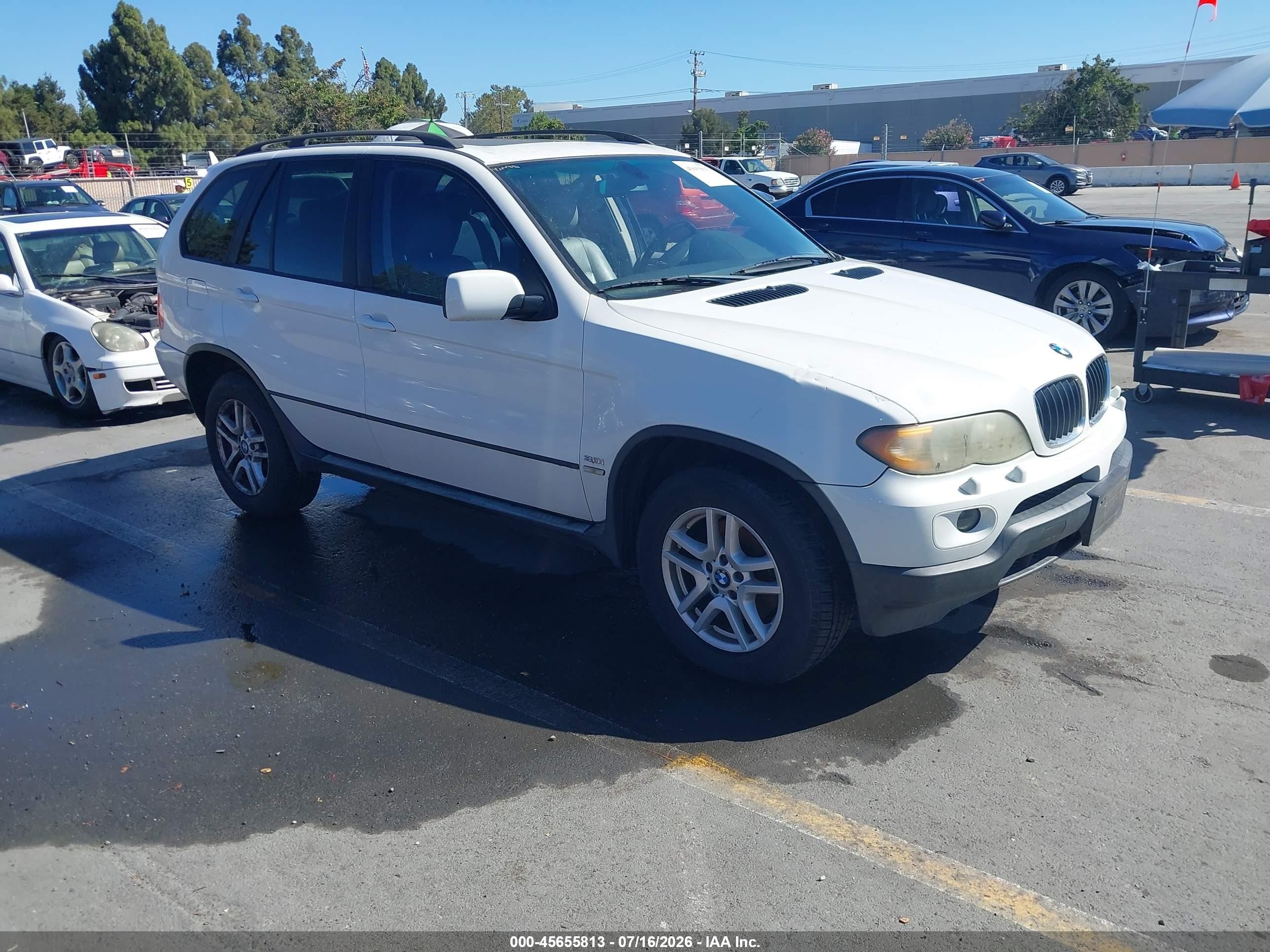 2005 BMW X5 3.0i, VIN 5UXFA13545LY11292 — Обычный износ