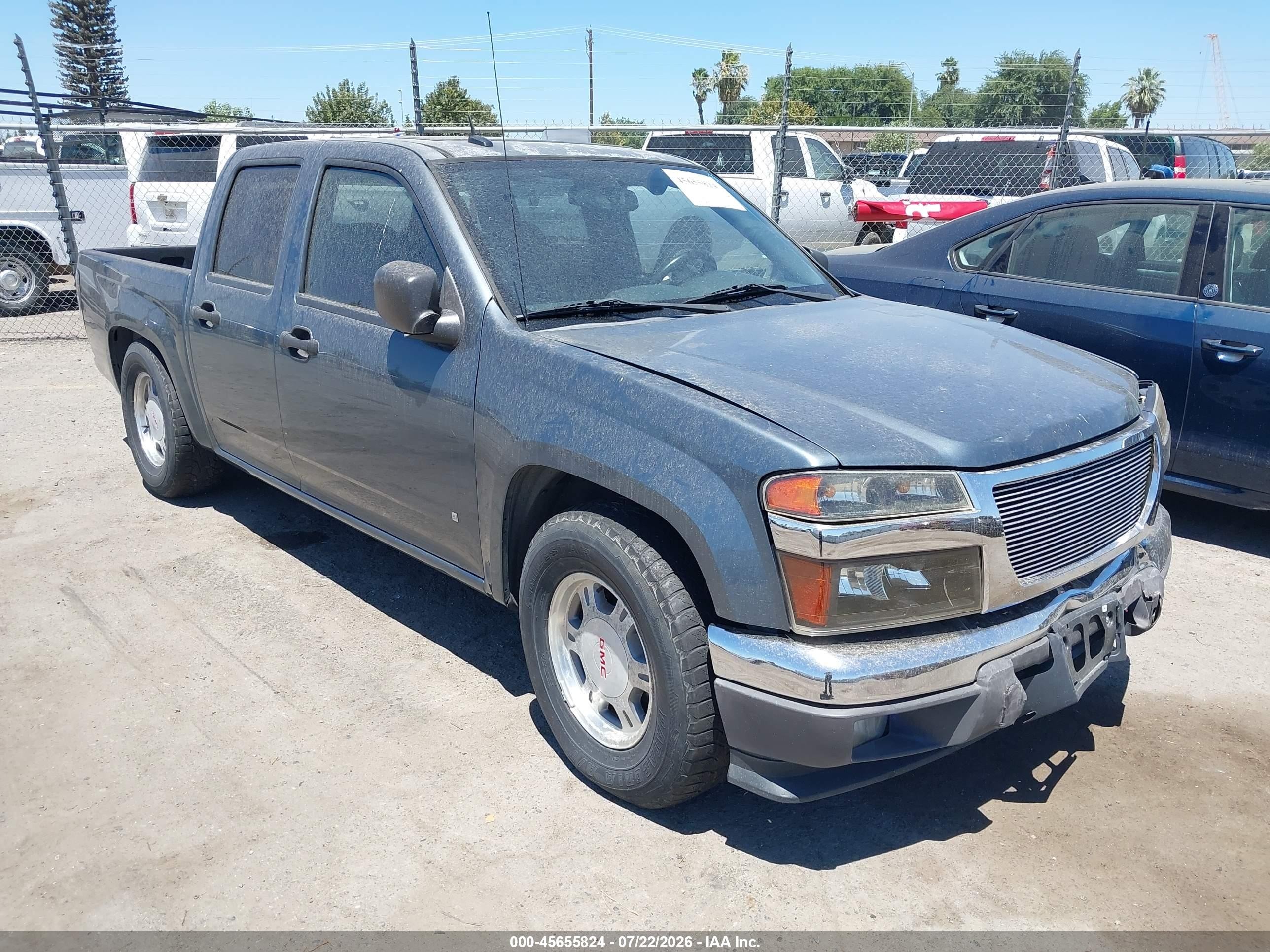 2006 GMC Canyon SLE2, VIN 1GTCS136168281880 — Front end