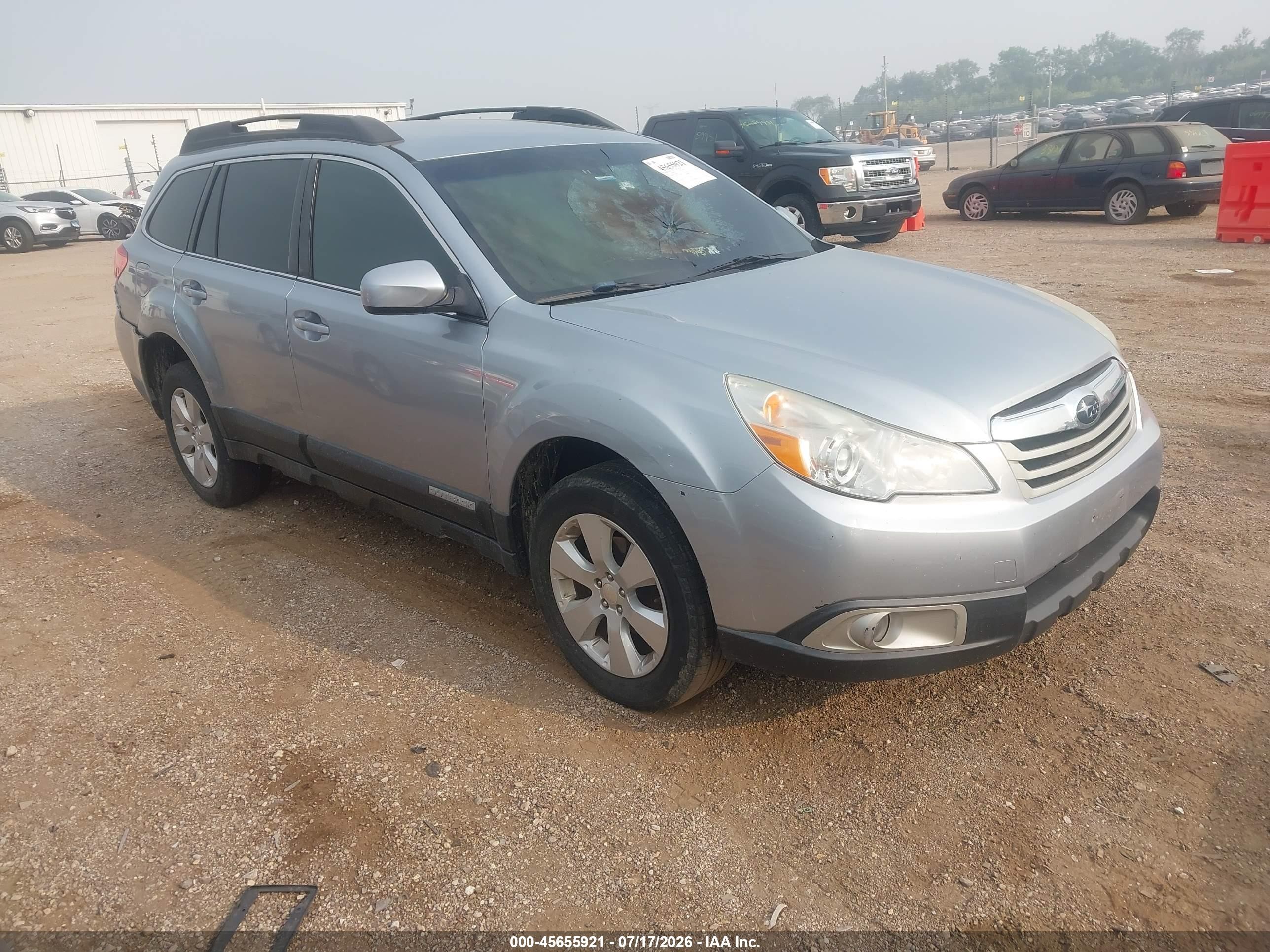 2012 Subaru Outback 2.5i, VIN 4S4BRBAC2C3203909 — Normal wear