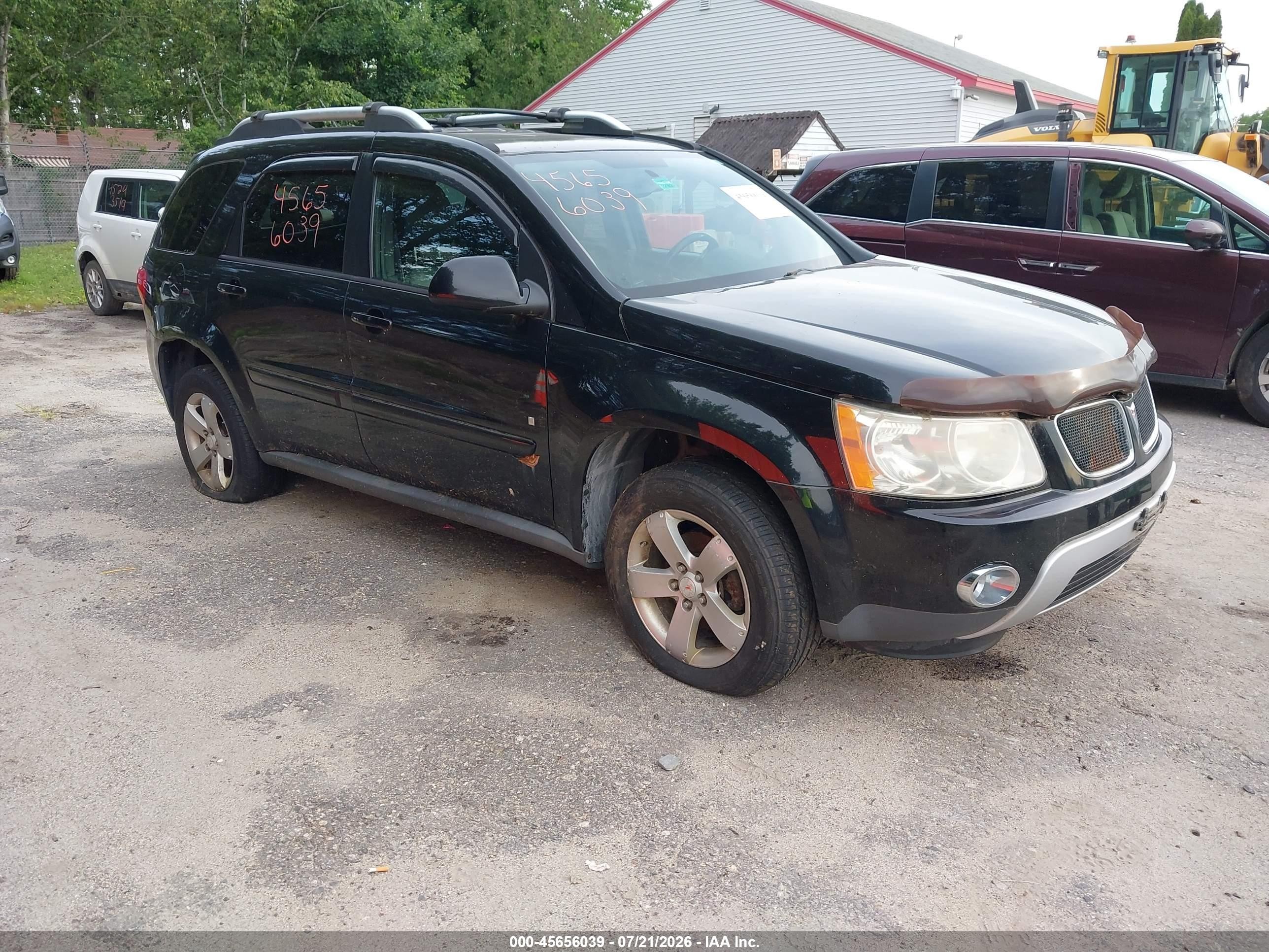 2007 Pontiac Torrent, VIN 2CKDL73F676071697 — Normal wear