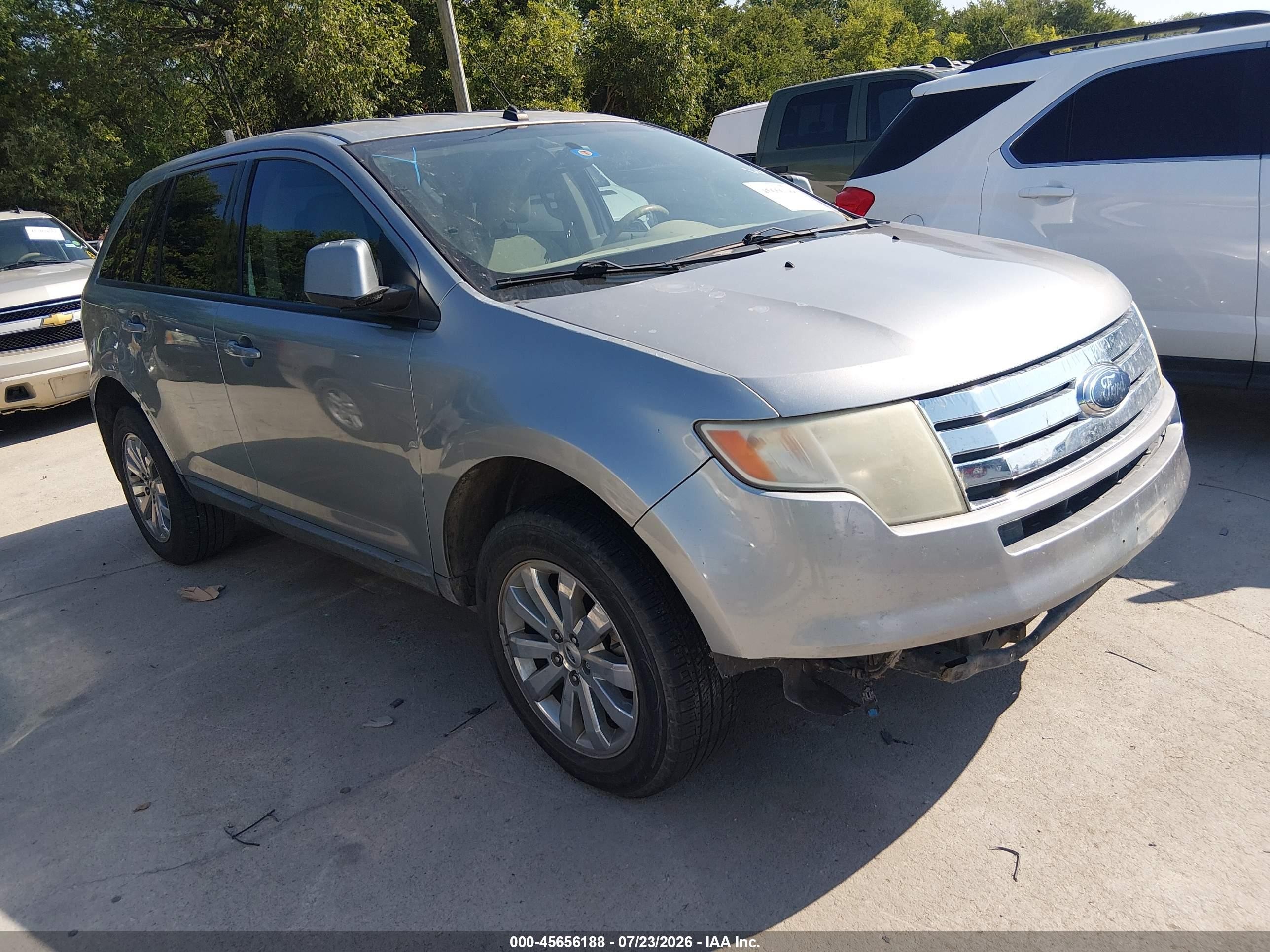 2007 Ford Edge SEL, VIN 2FMDK38C67BB51733 — Normal wear