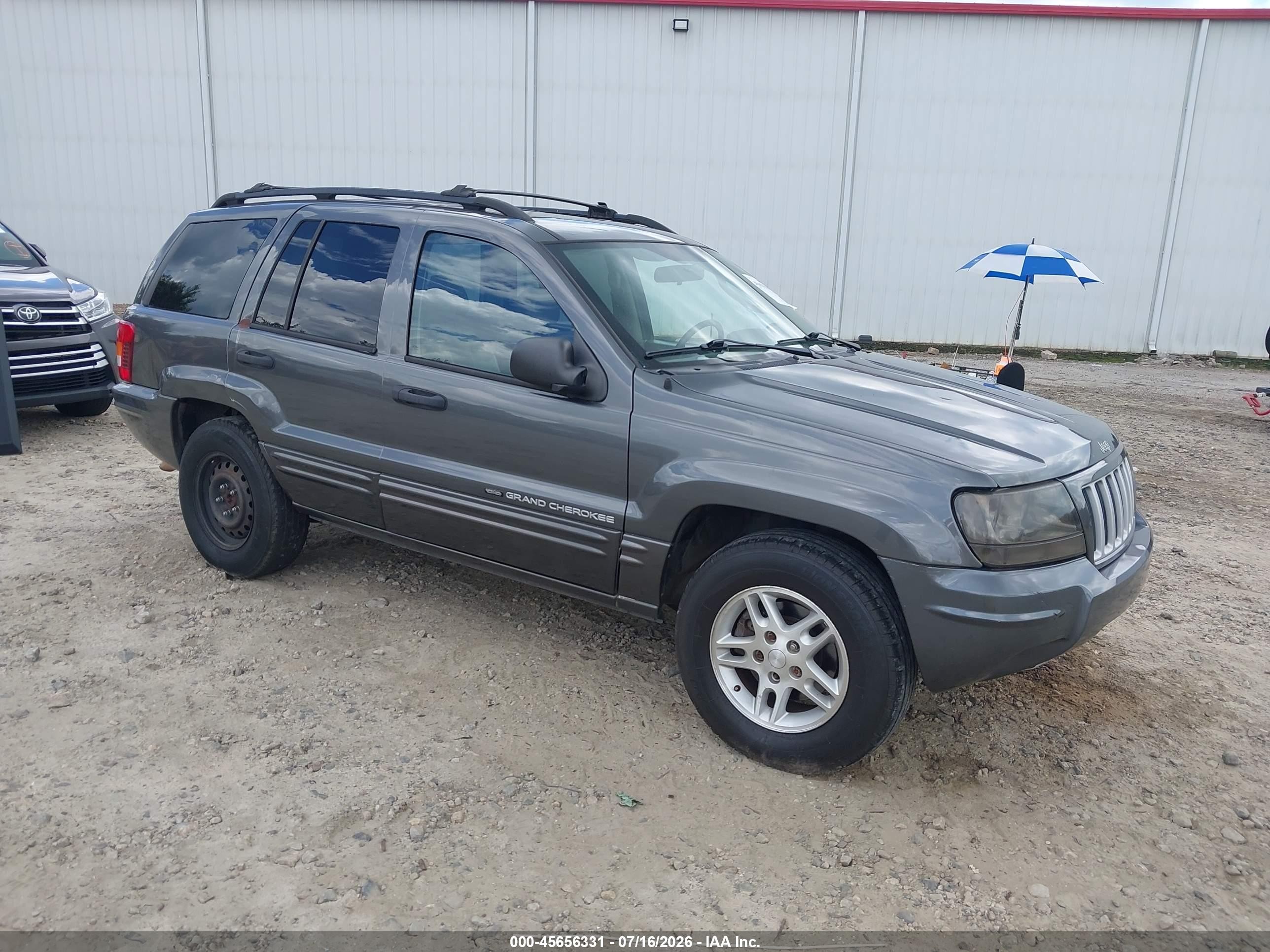 2004 Jeep Grand Cherokee Laredo, VIN 1J4GW48N44C319419 — Обычный износ