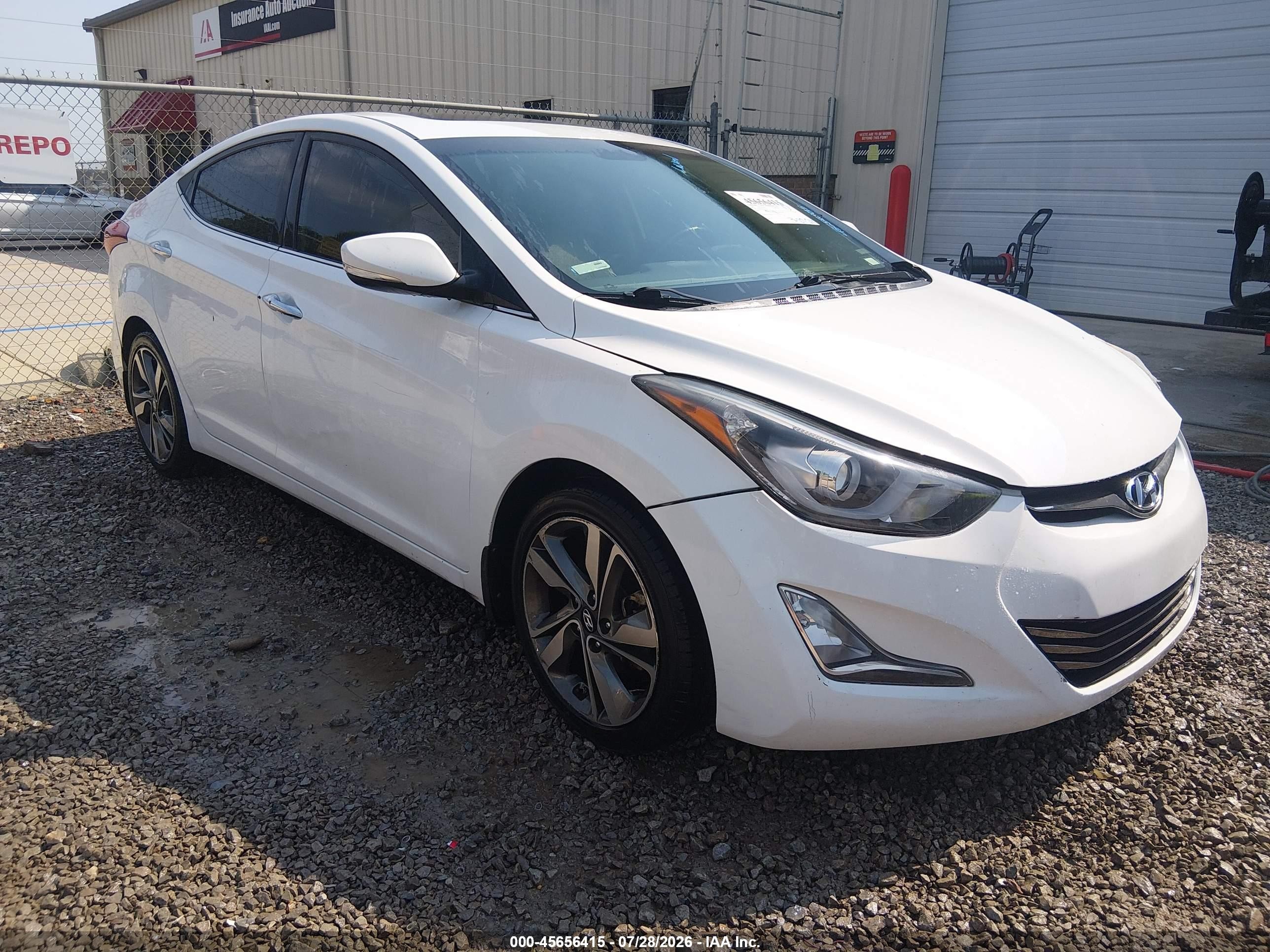 2014 Hyundai Elantra SE, VIN 5NPDH4AE3EH510221 — Normal wear