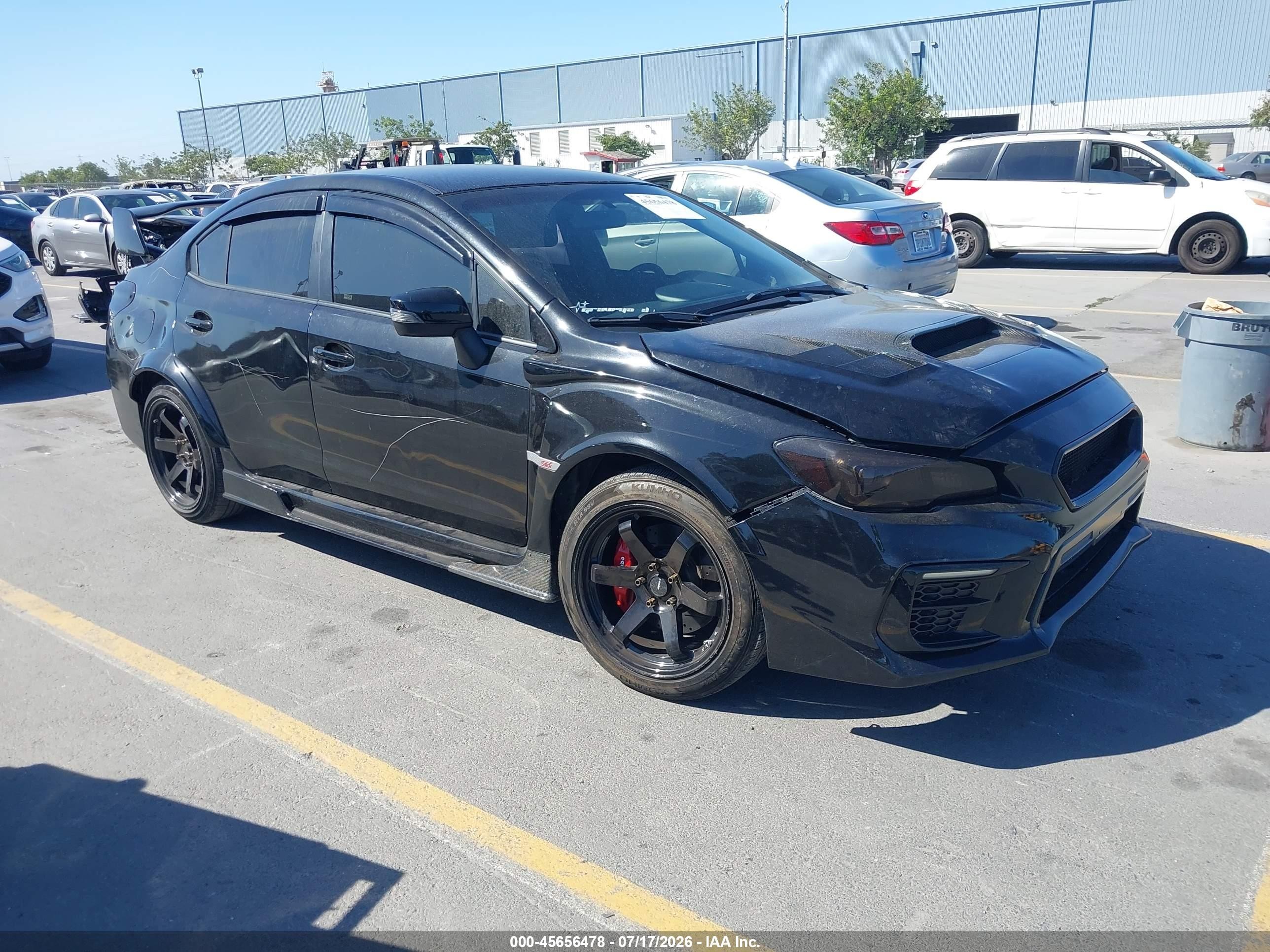 2016 Subaru WRX STI, VIN JF1VA2M61G9803649 — Side