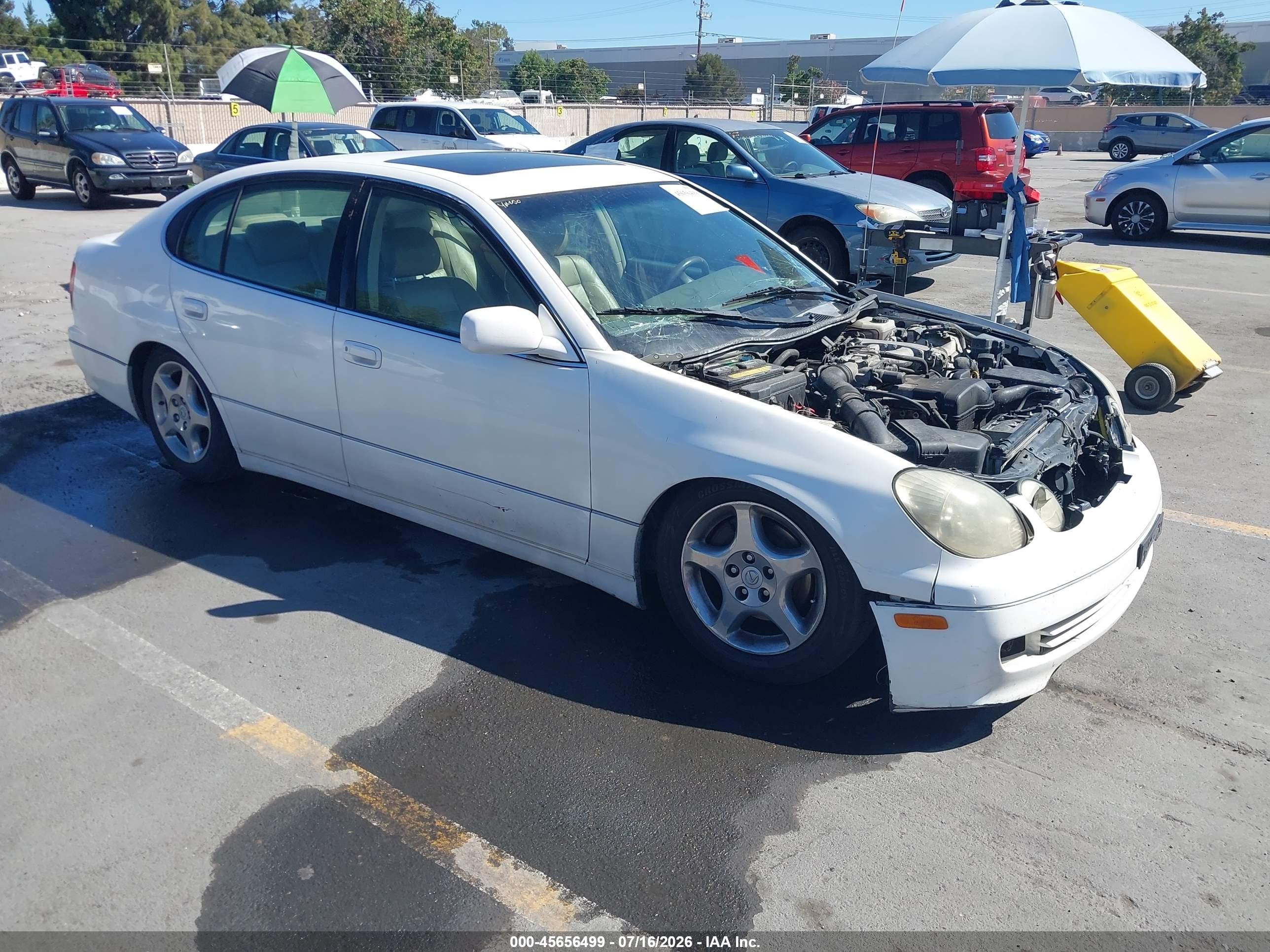 2000 Lexus GS 300, VIN JT8BD68S6Y0095714 — Normal wear
