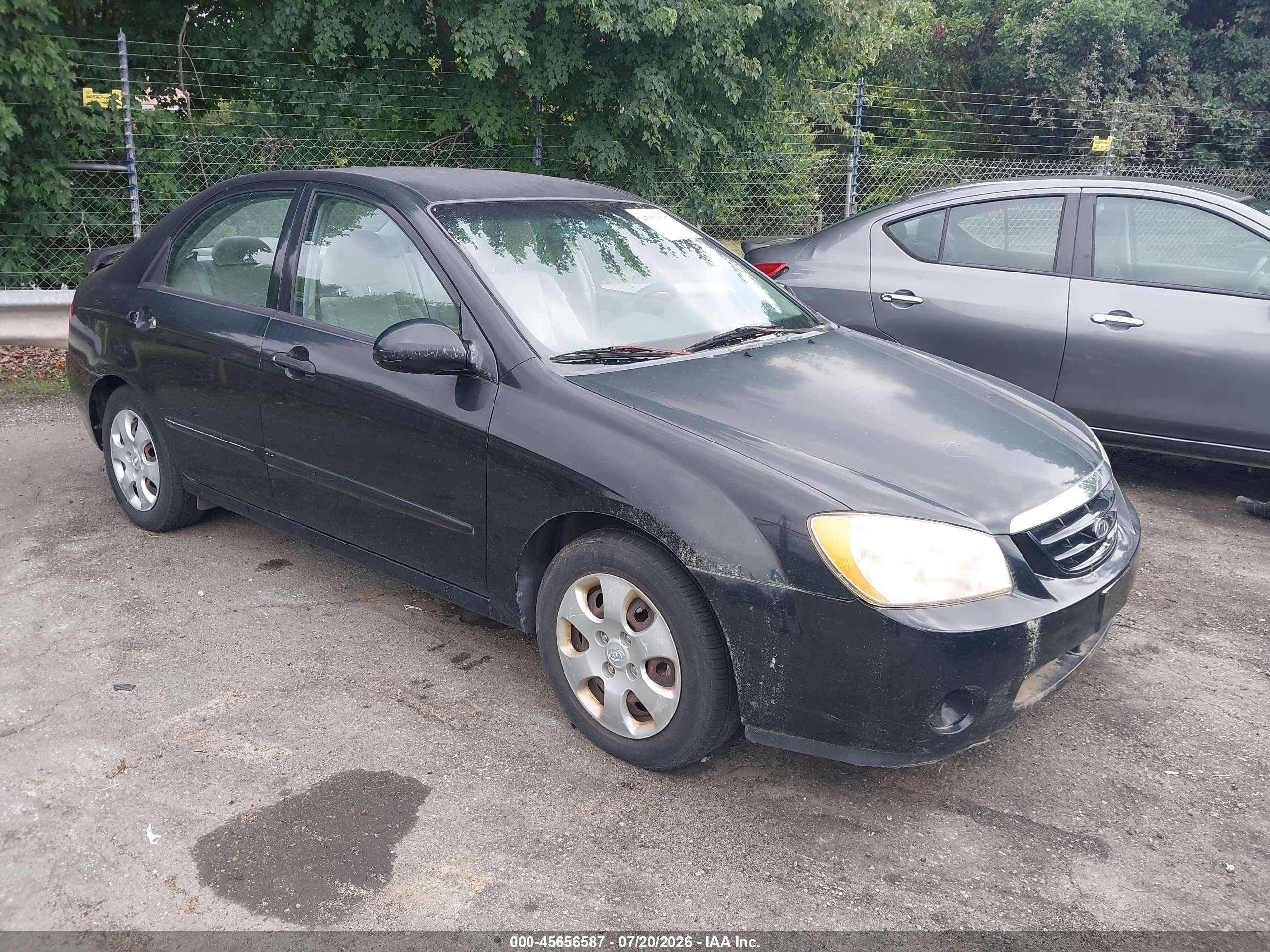 2006 Kia Spectra EX, VIN KNAFE121165298400 — Normal wear