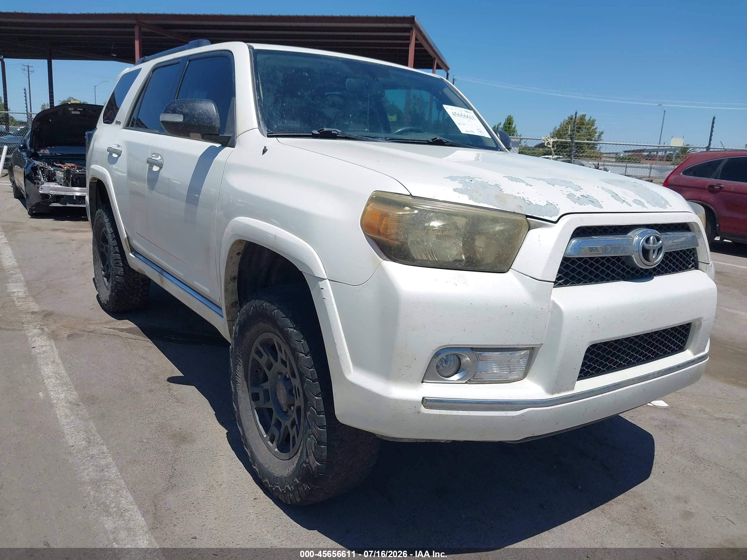 2010 Toyota 4Runner SR5, VIN JTEBU5JR5A5026973 — Normal wear