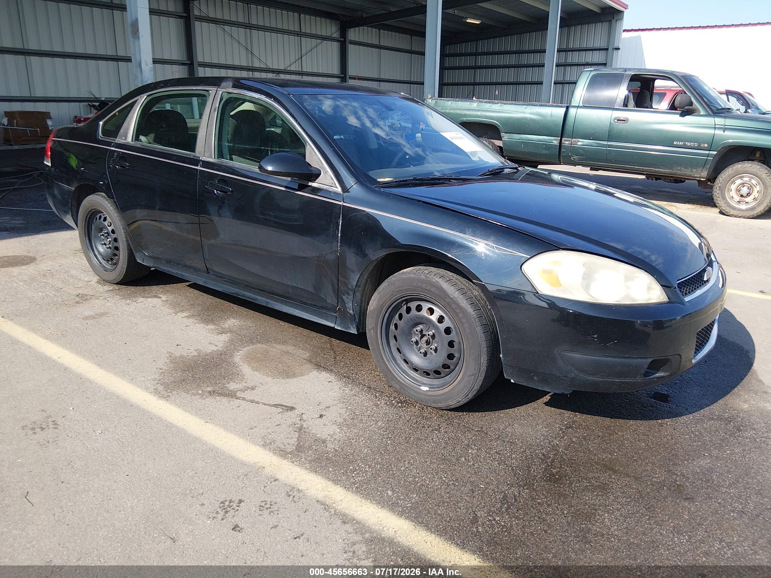 2013 Chevrolet Impala Police, VIN 2G1WD5E35D1248990 — Normal wear