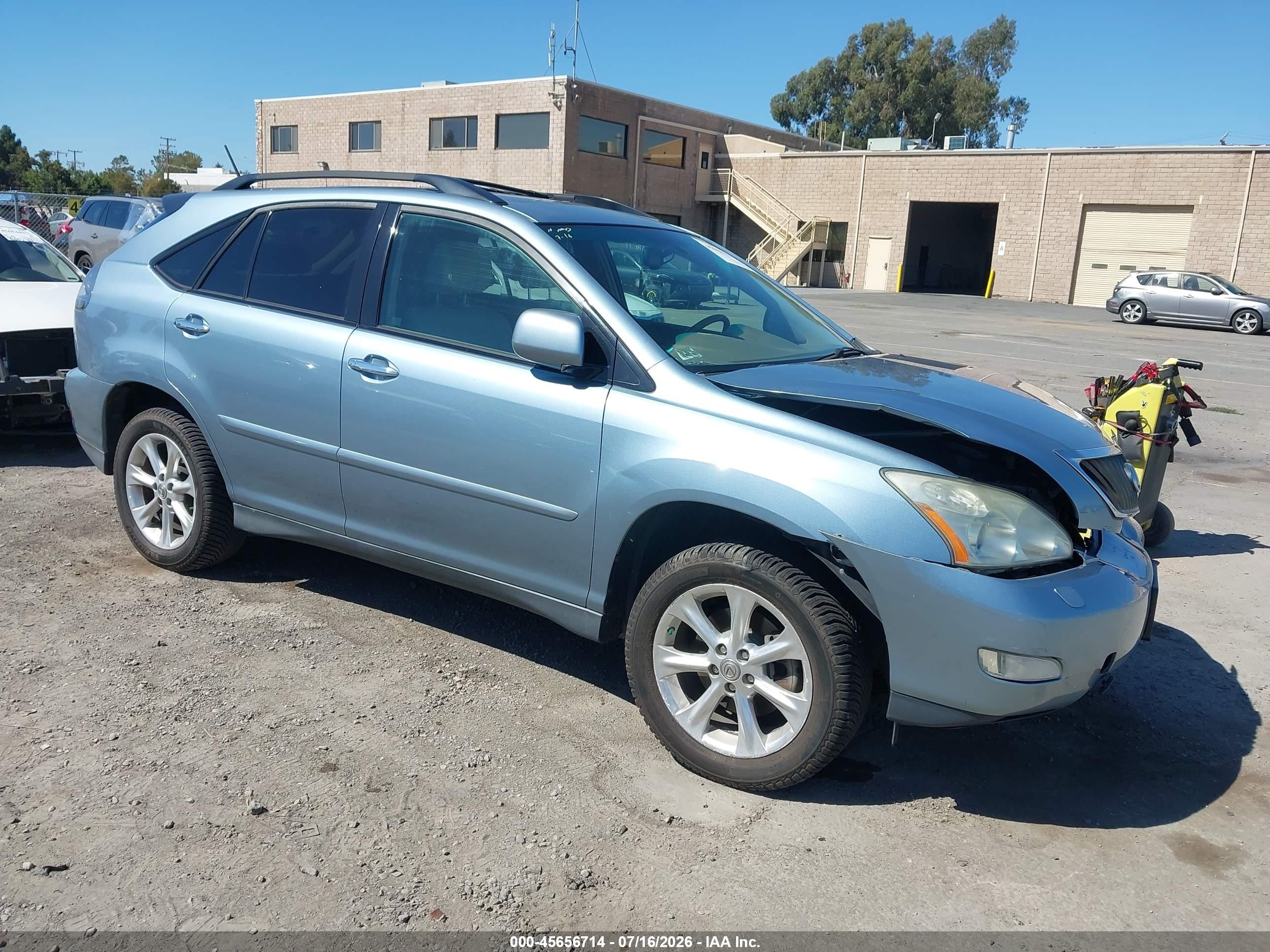 2009 Lexus RX 350, VIN 2T2HK31U89C130798 — Front end