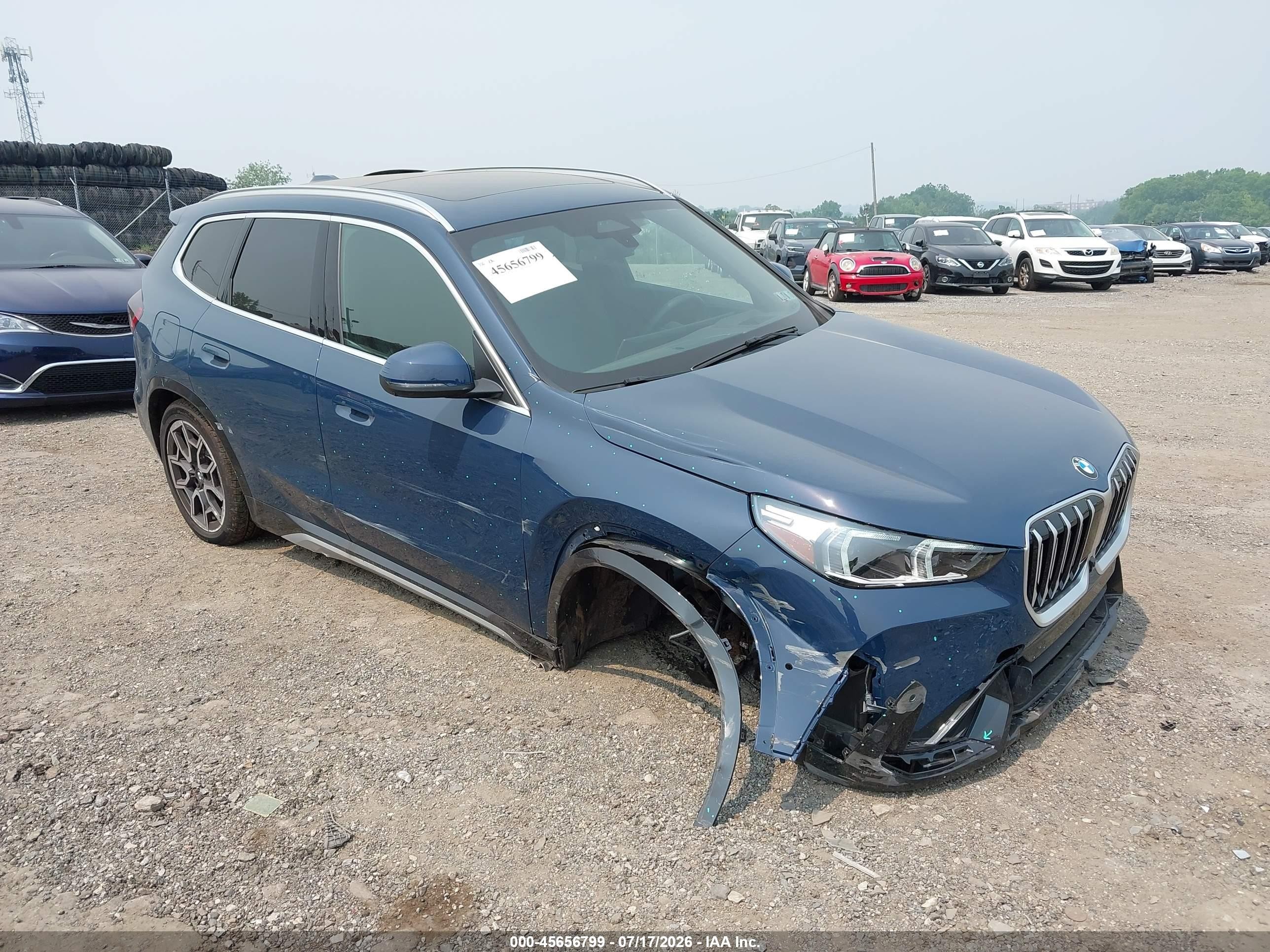 2026 BMW X1 xDrive28i, VIN WBX73EF09T5604408 — Front end