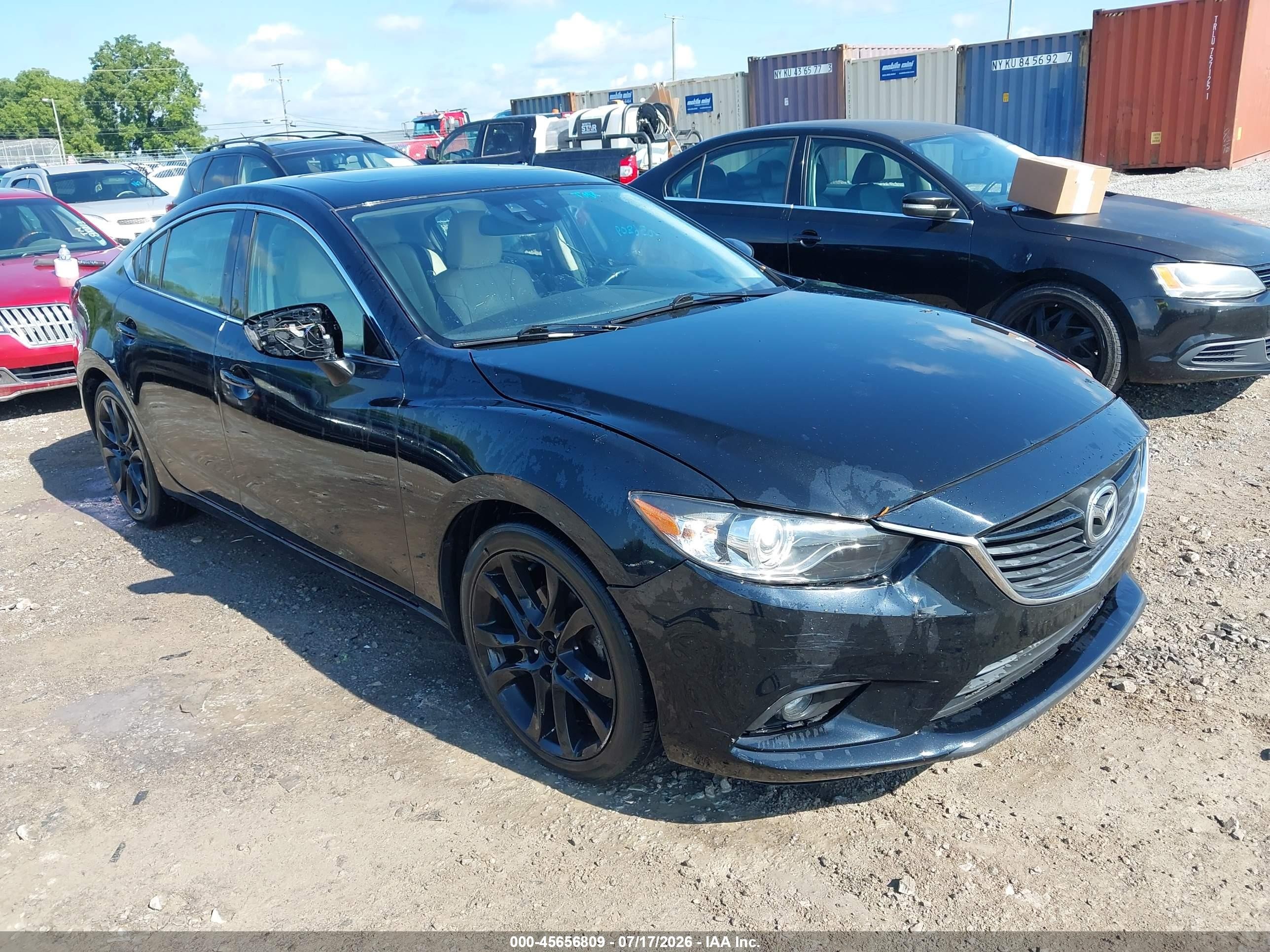 2014 Mazda 6 i Grand Touring, VIN JM1GJ1W61E1118539 — Normal wear
