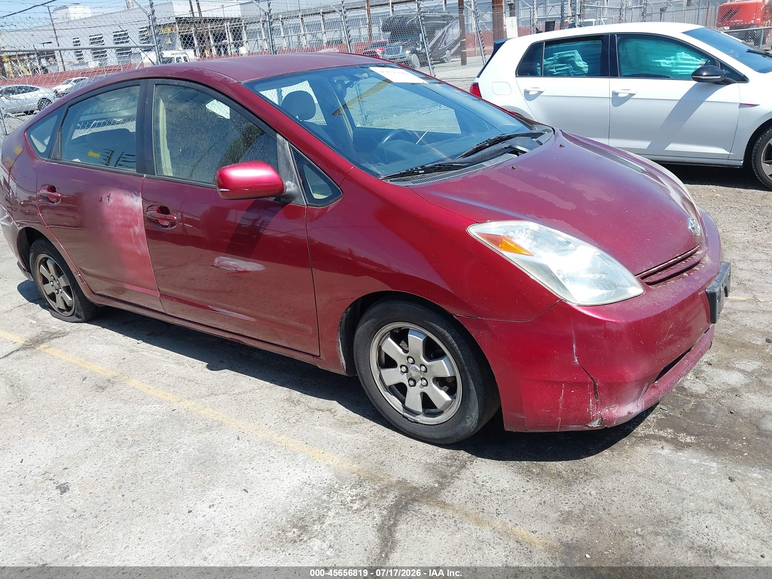 2005 Toyota Prius, VIN JTDKB20U757008578 — All over