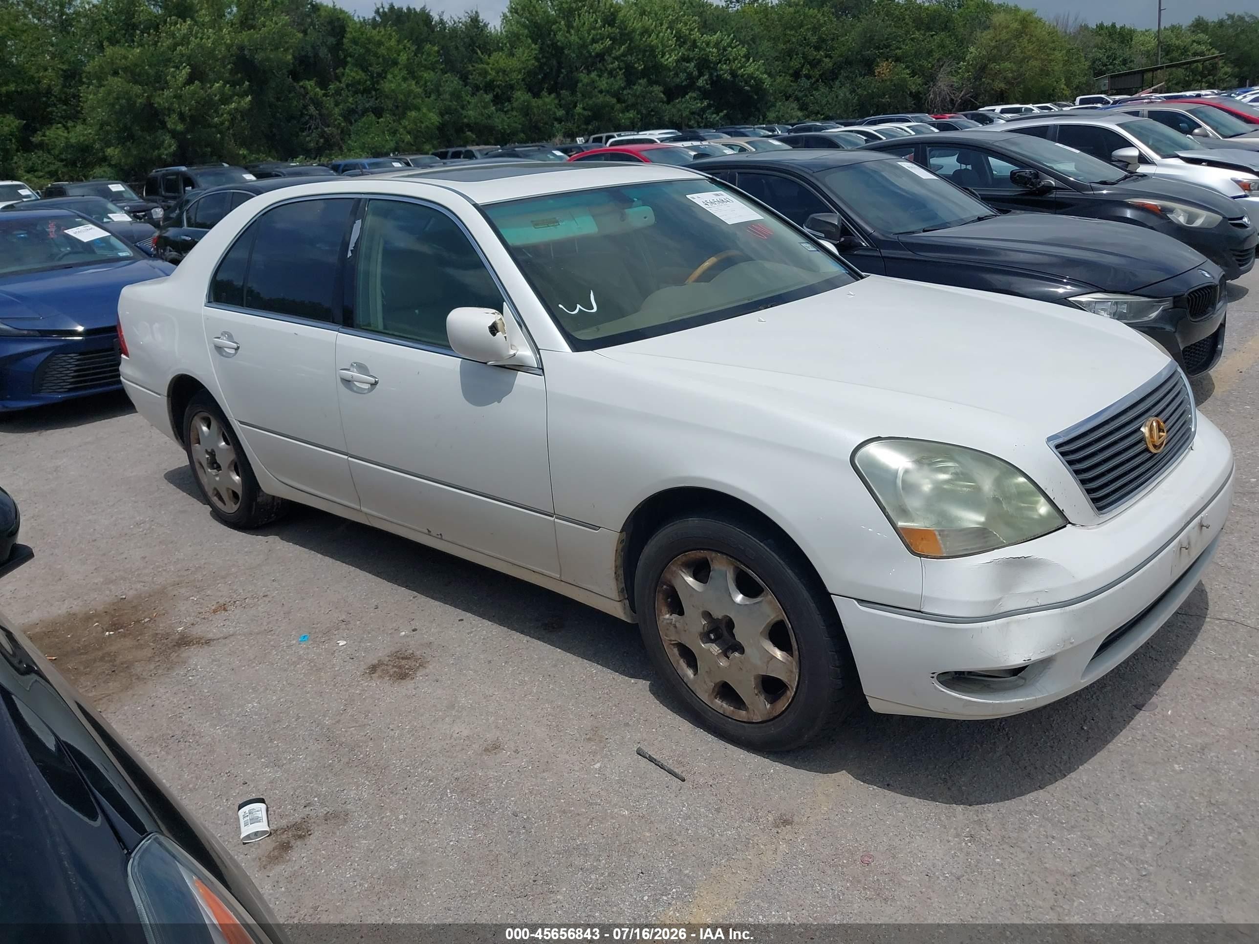 2003 Lexus LS 430, VIN JTHBN30F830119420 — Normal wear