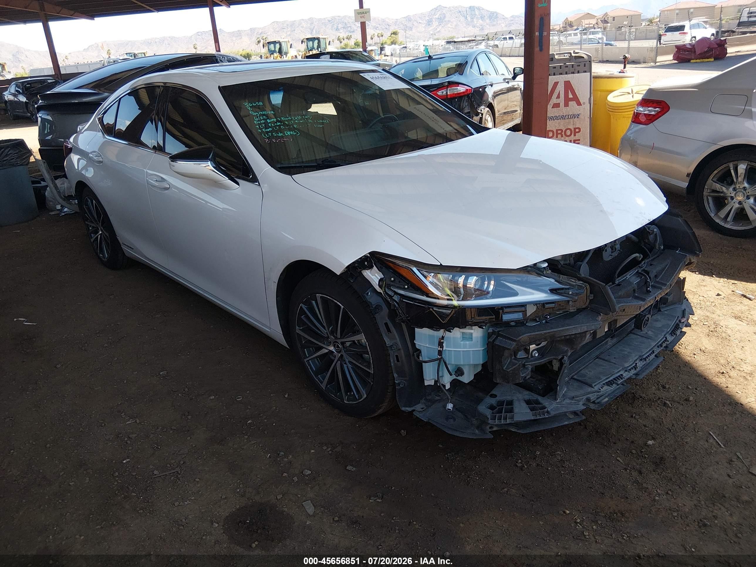 2022 Lexus ES 300h, VIN 58ADA1C13NU013922 — По всему кузову