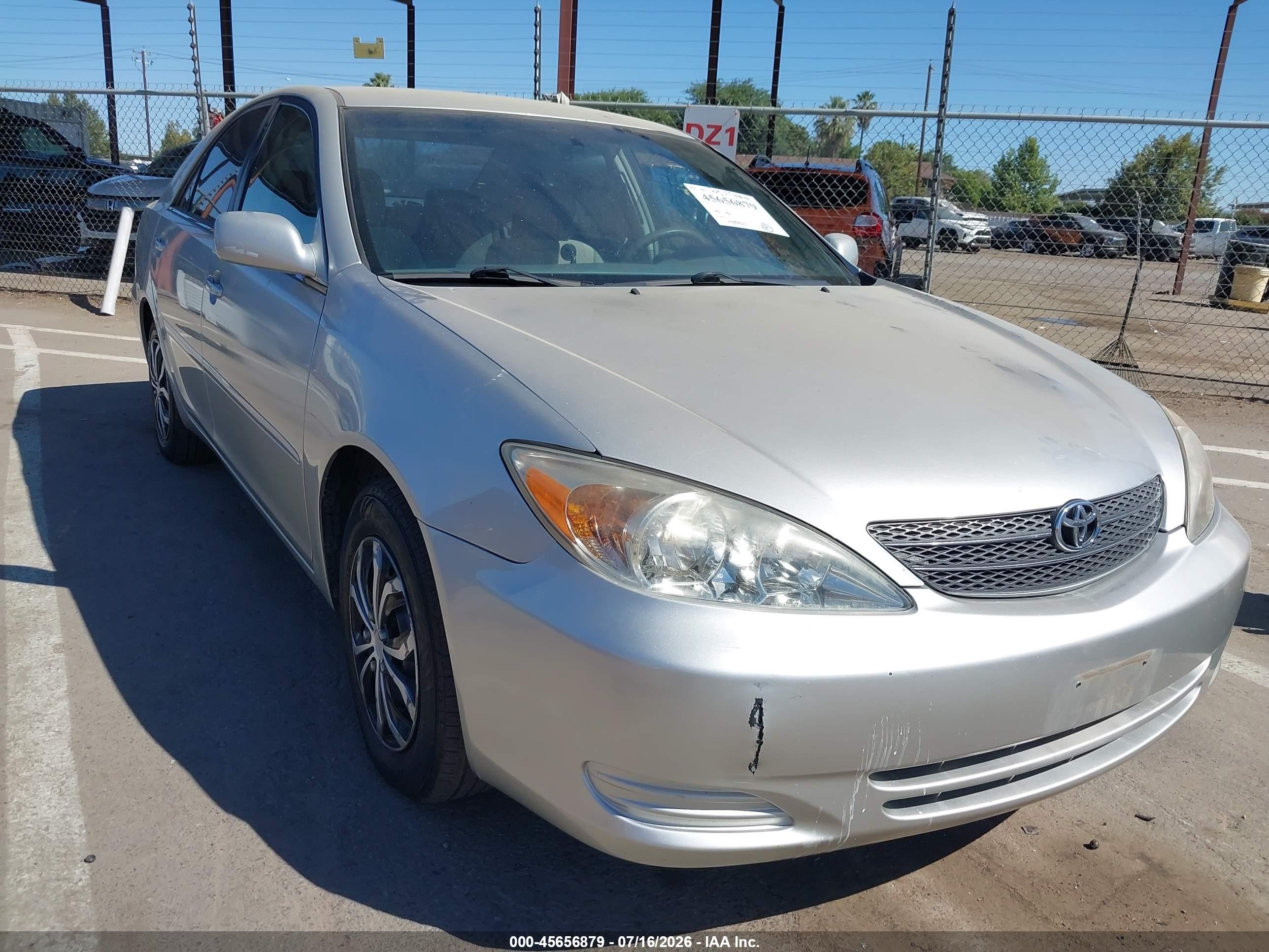 2003 Toyota Camry LE, VIN 4T1BE32K43U123772 — Normal wear