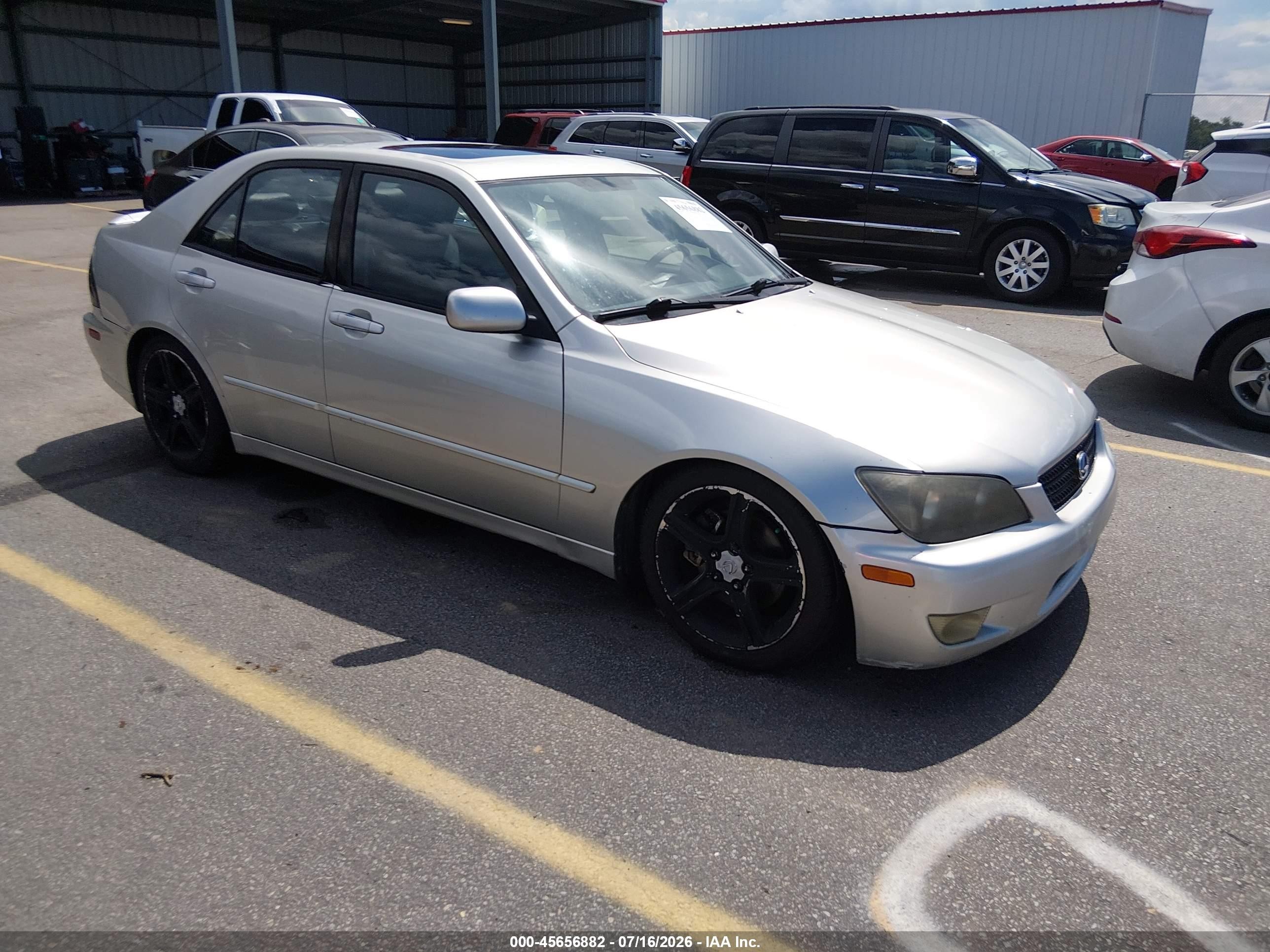 2004 Lexus IS 300/350, VIN JTHBD192840083575 — Normal wear