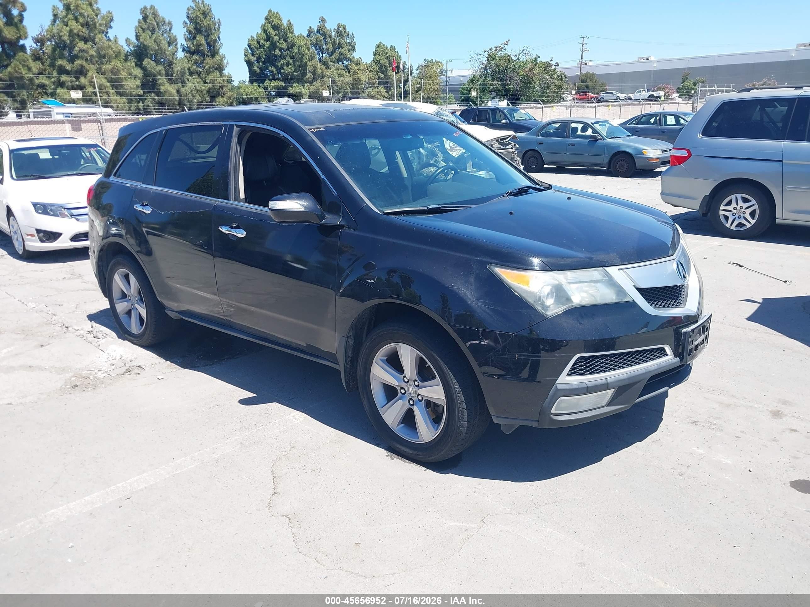 2012 Acura MDX Technology, VIN 2HNYD2H43CH511691 — Normal wear