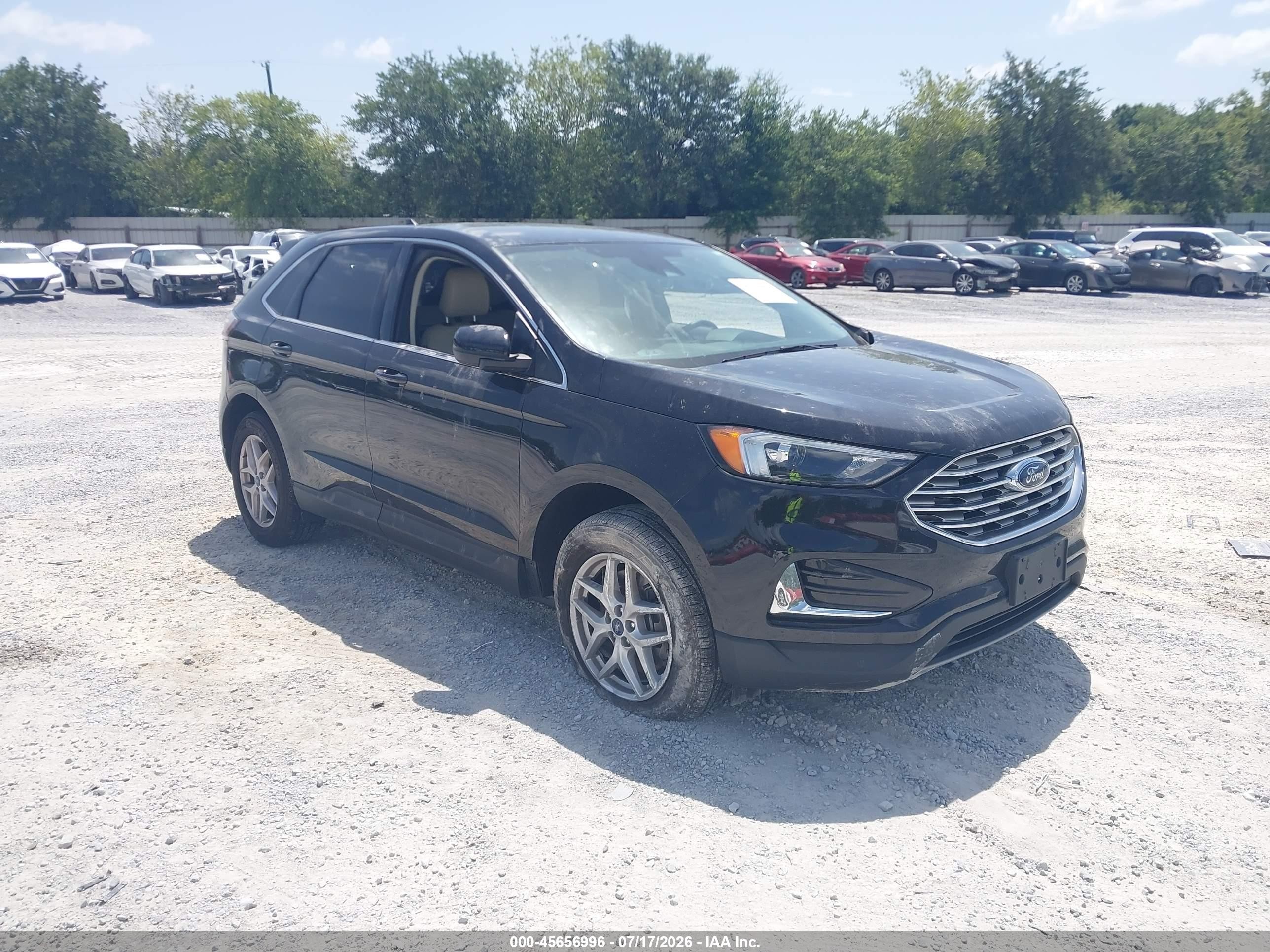 2022 Ford Edge SEL, VIN 2FMPK4J92NBB04794 — Front end