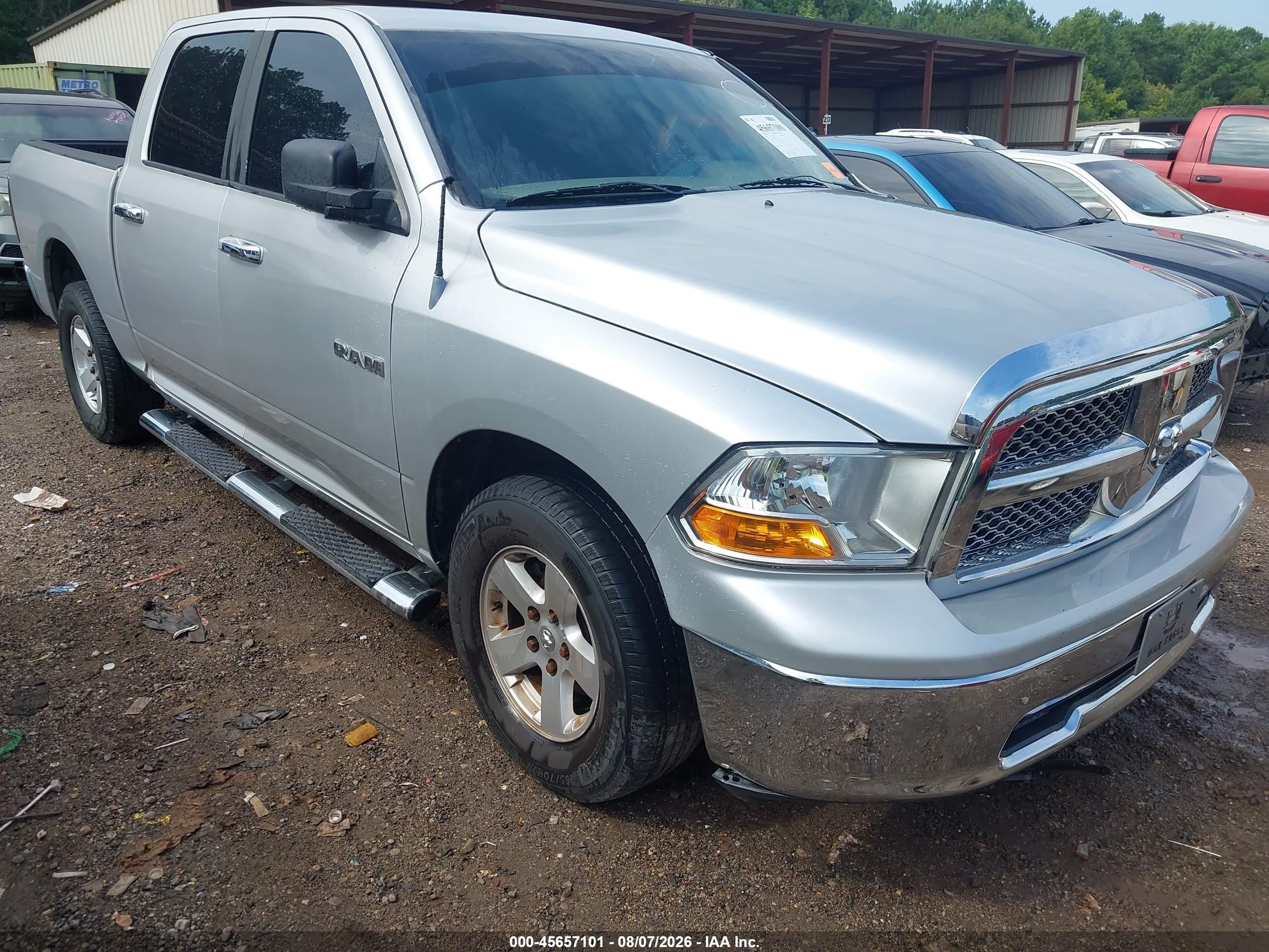 2010 Dodge 1500 TRX, VIN 1D7RB1CP2AS156374 — Normal wear