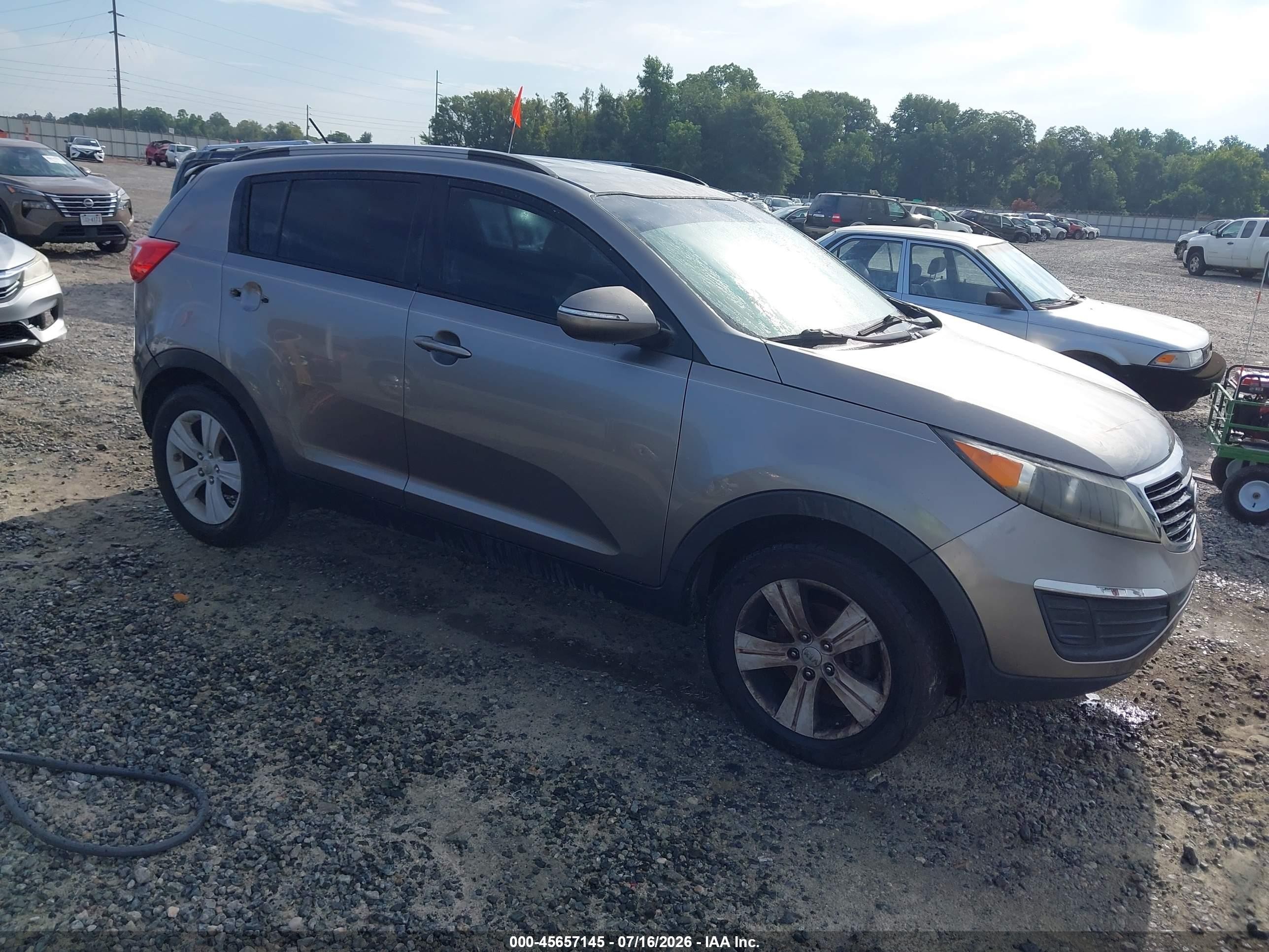 2011 Kia Sportage LX, VIN KNDPB3A23B7169854 — Normal wear