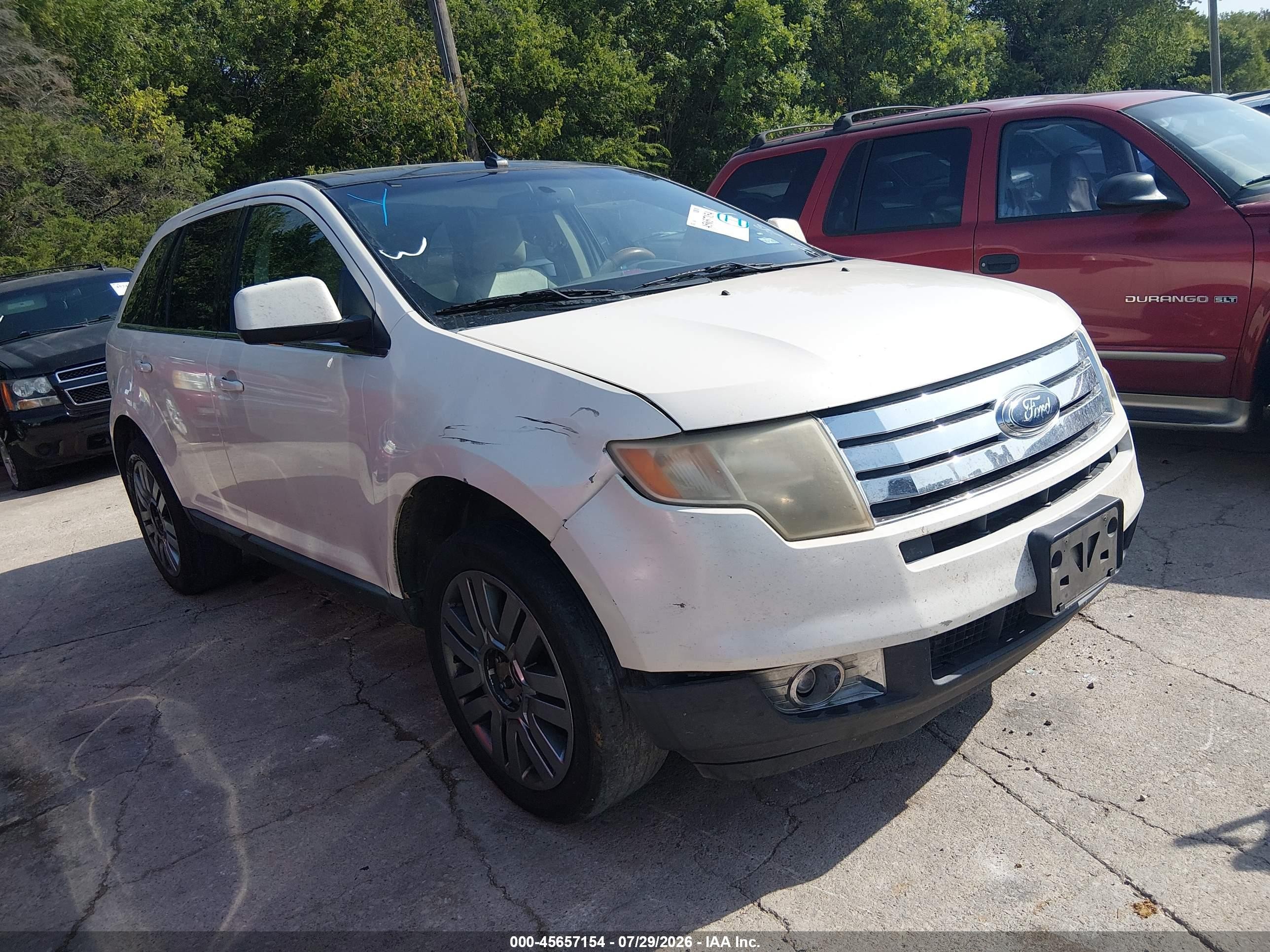 2008 Ford Edge Limited, VIN 2FMDK39C88BB16823 — Normal wear