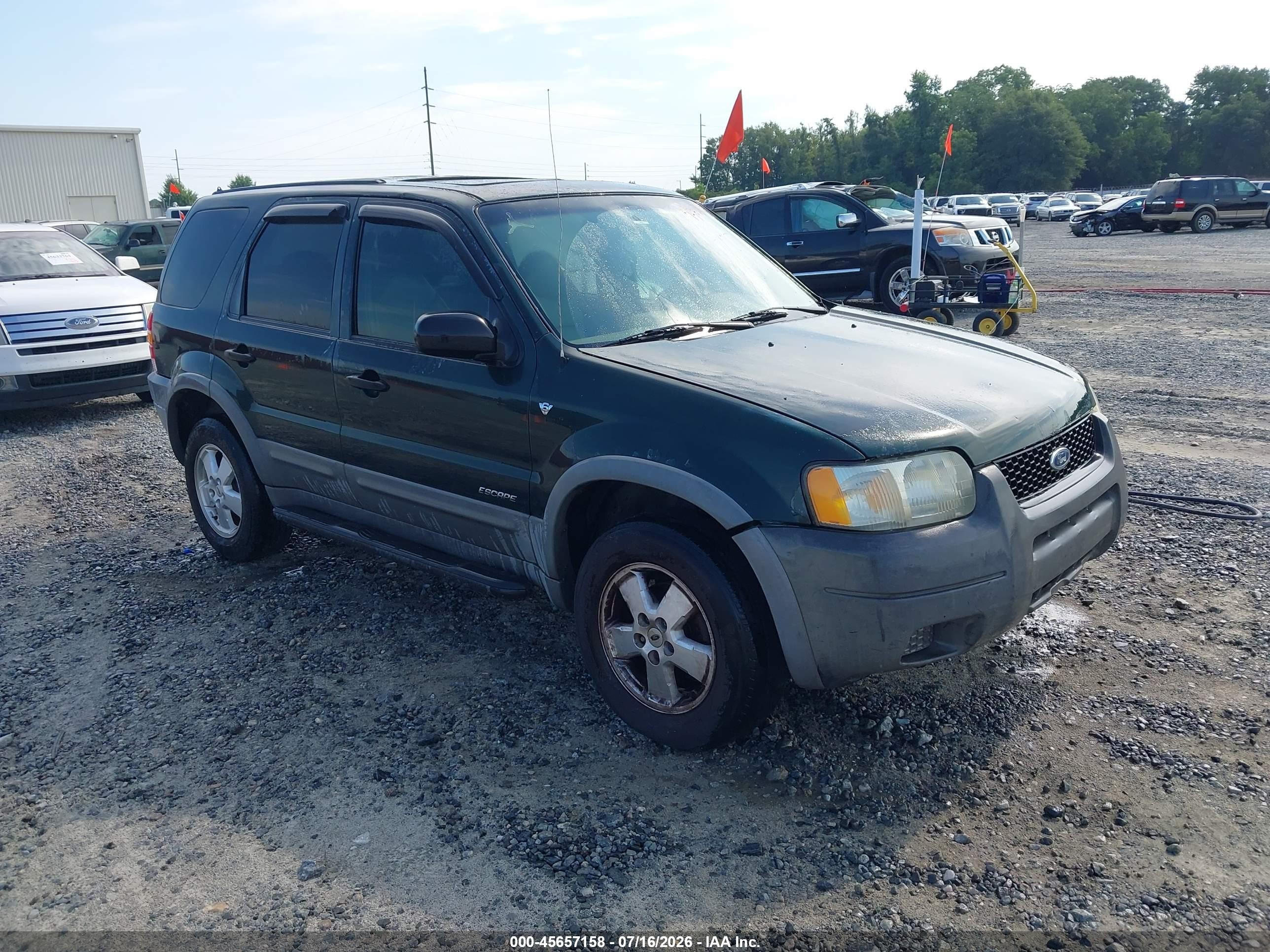 2001 Ford Escape XLT, VIN 1FMYU03111KB62703 — Обычный износ