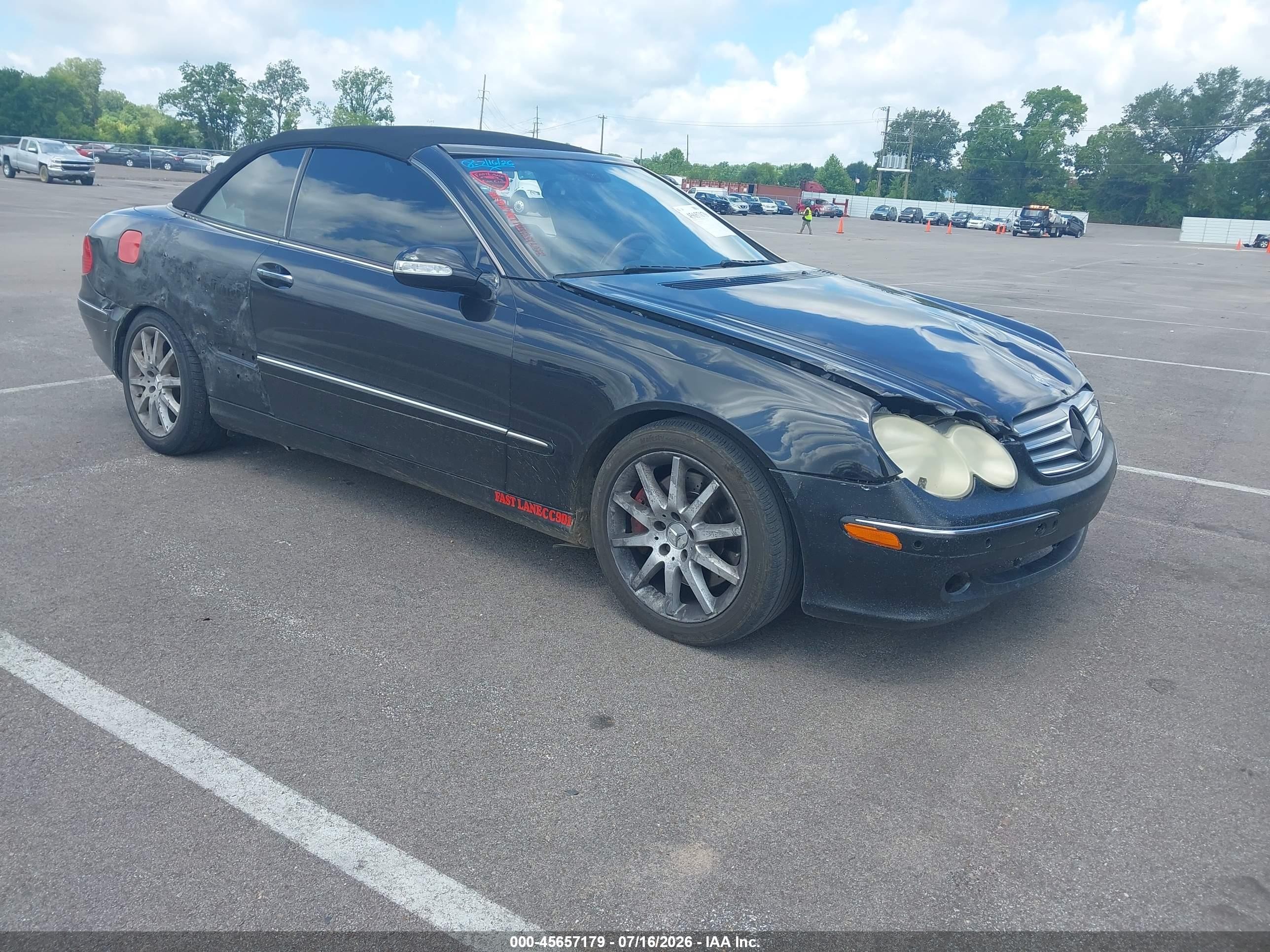 2007 Mercedes-Benz CLK 350, VIN WDBTK56F87F231301 — Normal wear