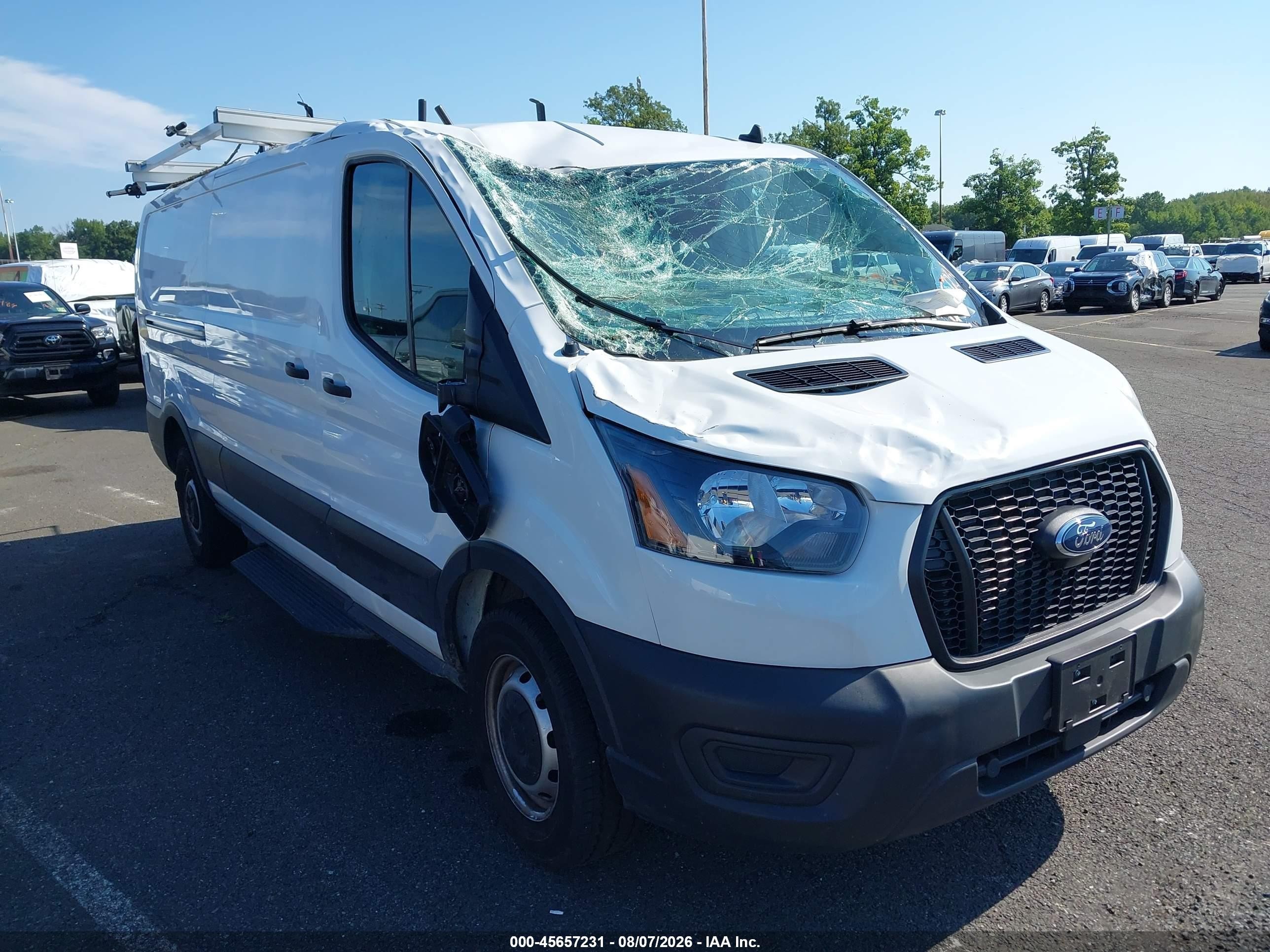 2025 Ford Transit Cargo, VIN 1FTYE1Y86SKA75698 — Front end
