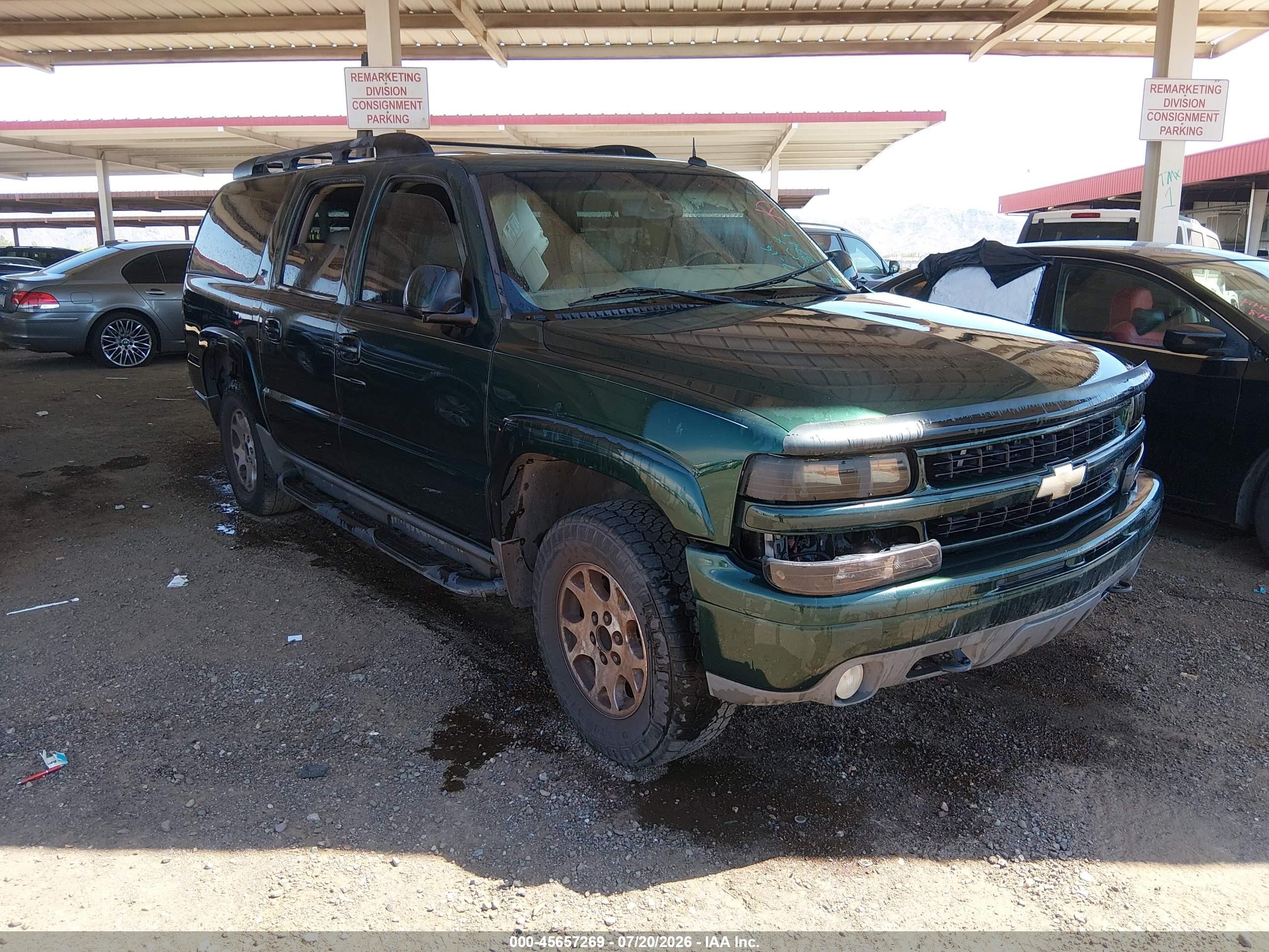 2003 Chevrolet Suburban Z71, VIN 3GNFK16Z23G148481 — Normal wear