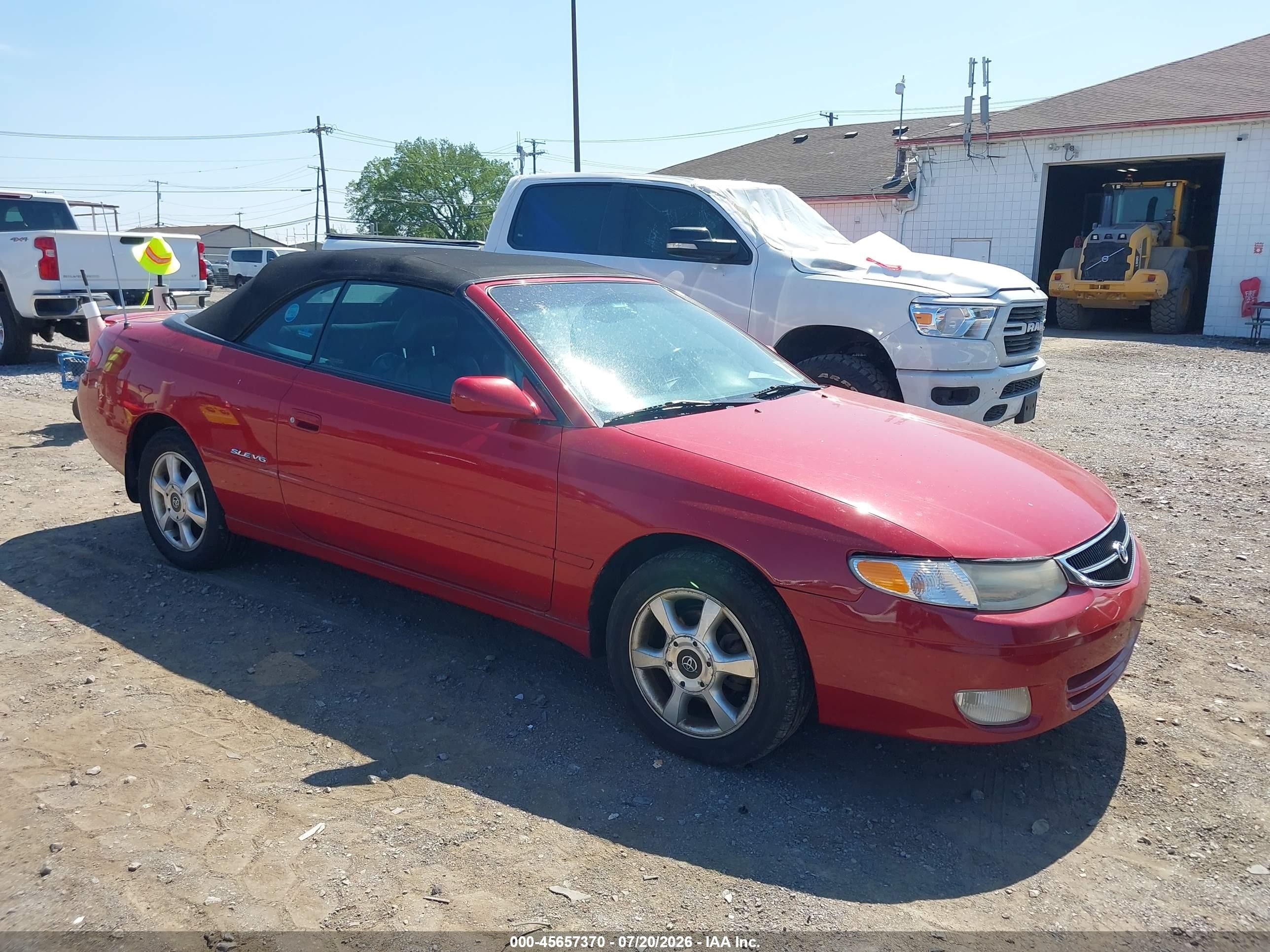2001 Toyota Solara SE, VIN 2T1FF28P11C460281 — Normal wear