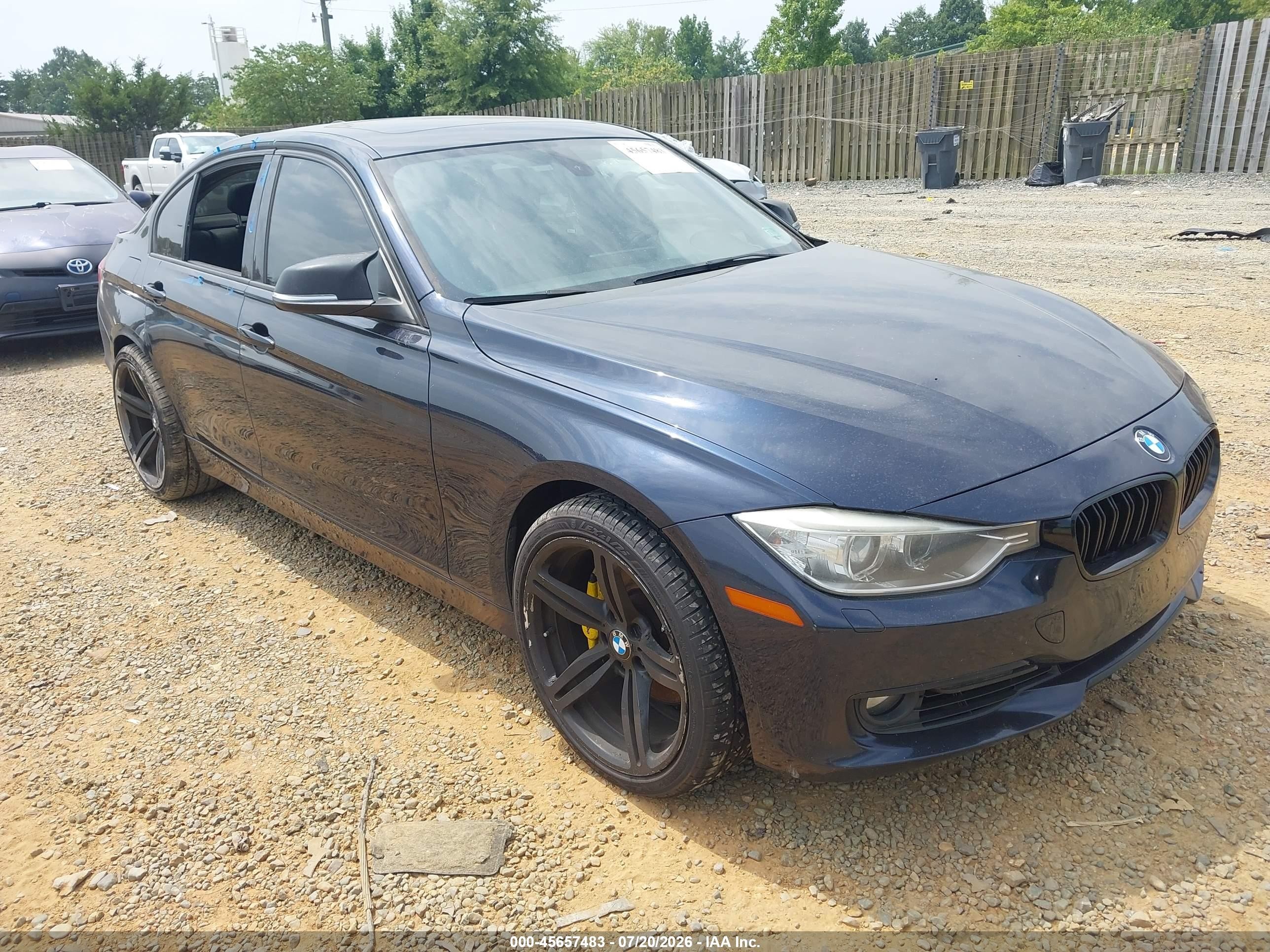 2013 BMW 3 Series 335i xDrive, VIN WBA3B9C51DF587540 — Normal wear