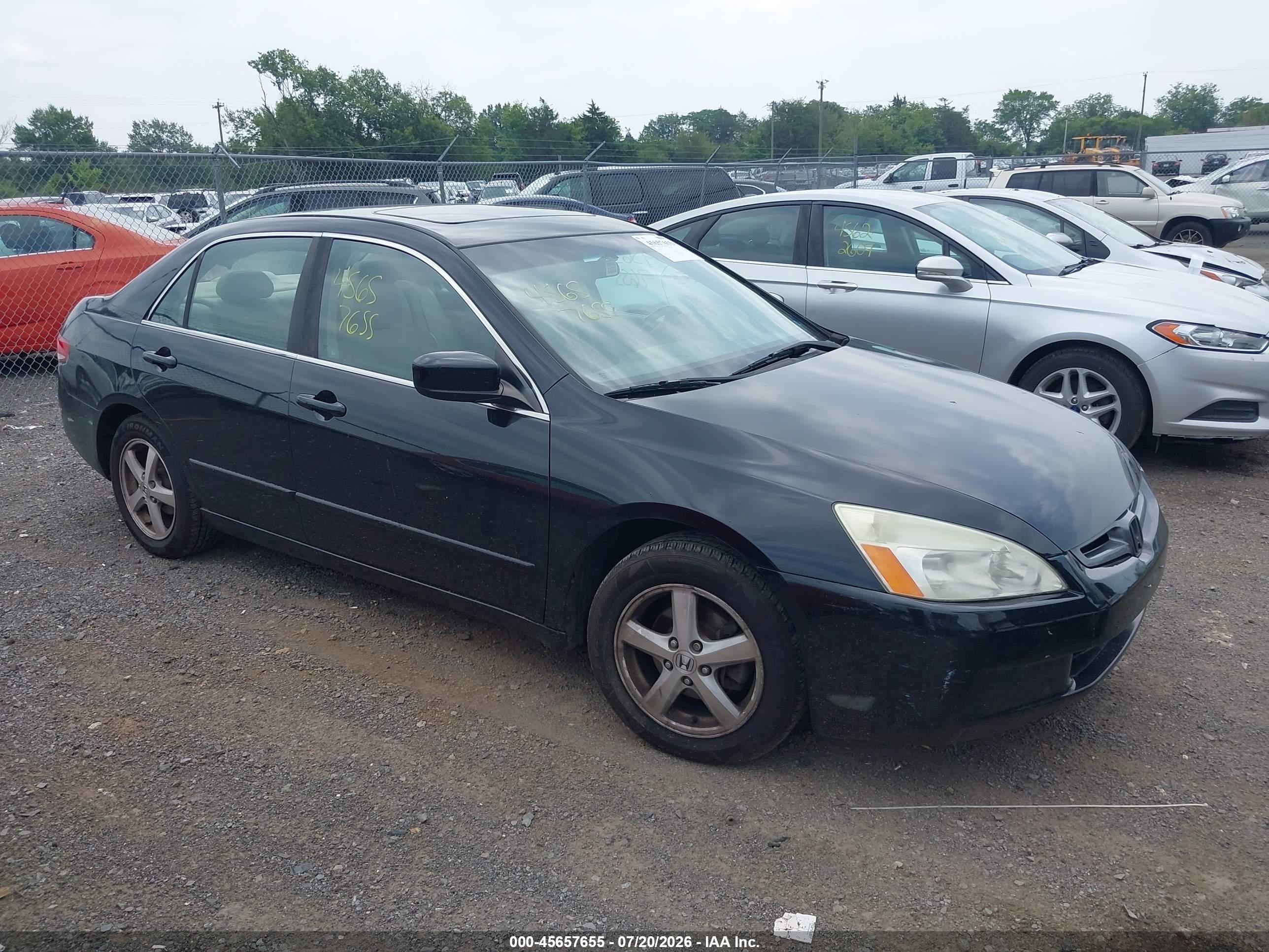 2004 Honda Accord EX, VIN 1HGCM56854A114010 — Обычный износ