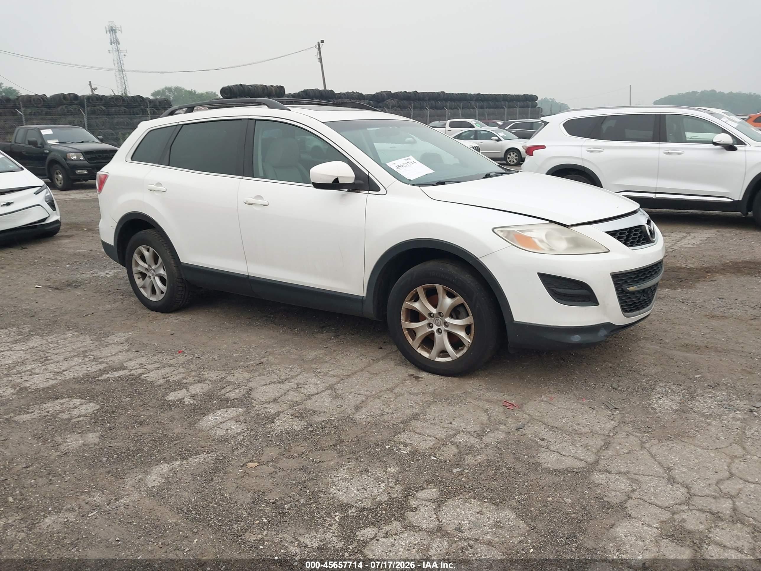 2012 Mazda CX-9 Touring, VIN JM3TB3CV2C0366490 — Normal wear