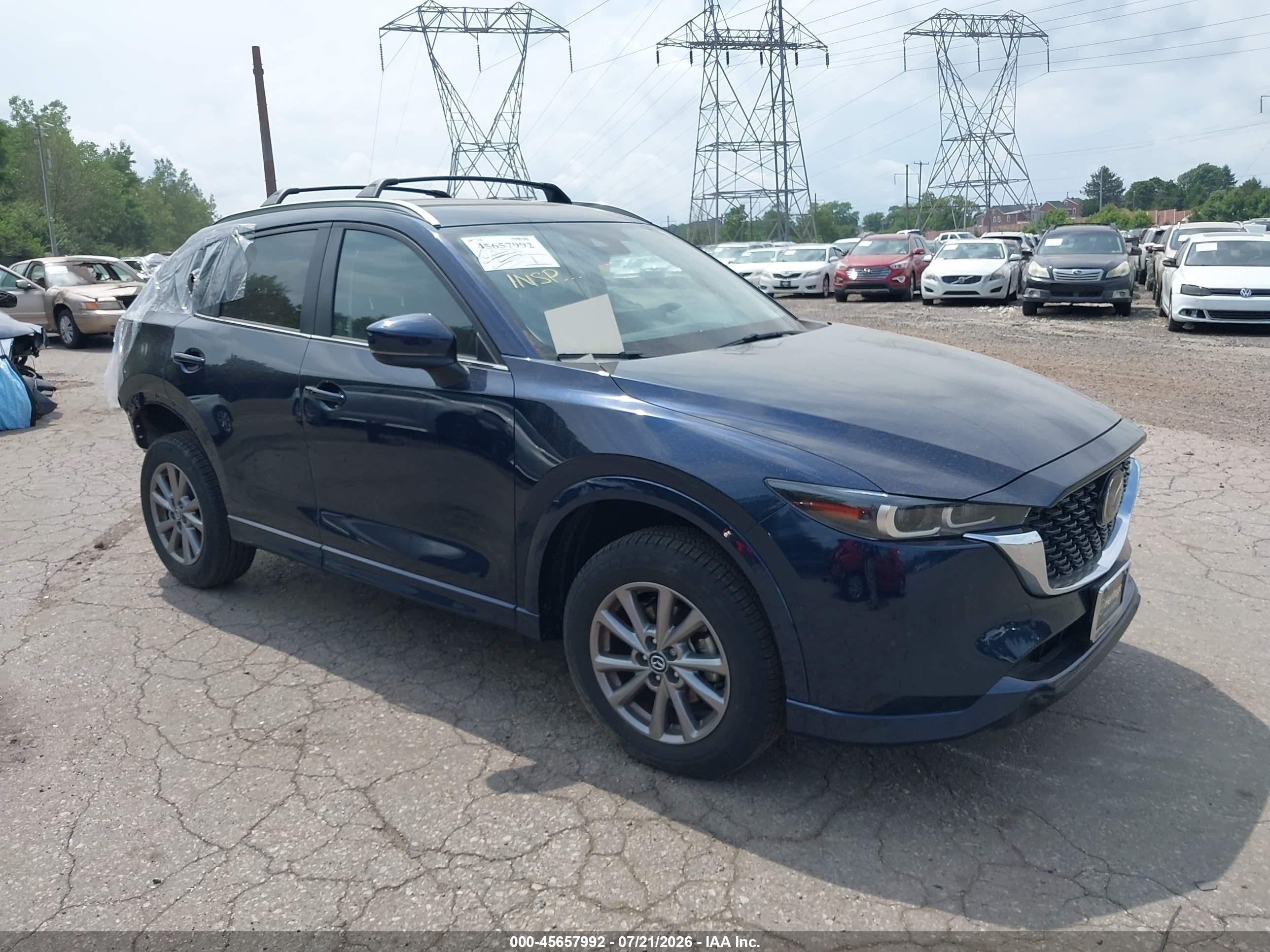 2024 Mazda CX-5 S Select, VIN JM3KFBBL9R0528814 — Rear end