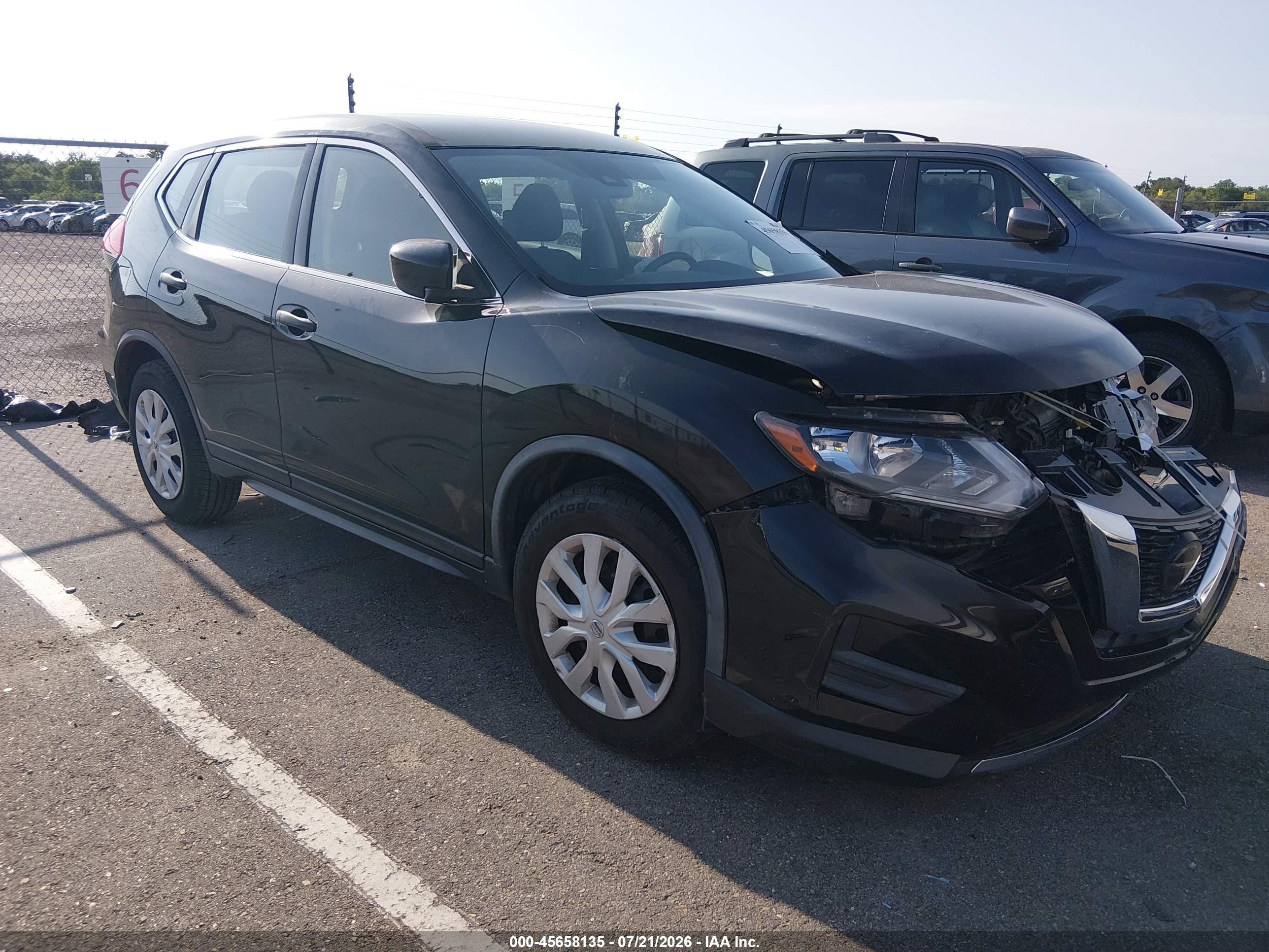 2019 Nissan Rogue SV, VIN JN8AT2MT4KW502400 — Front end