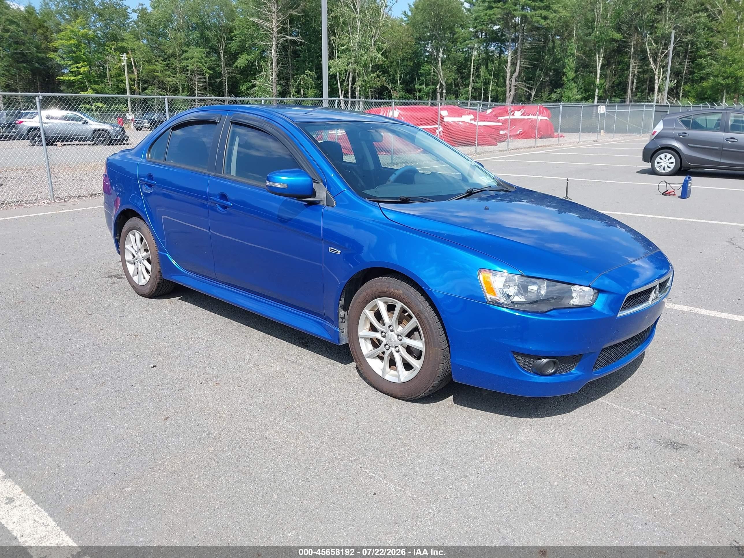 2015 Mitsubishi Lancer ES, VIN JA32U2FU5FU010249 — Front end