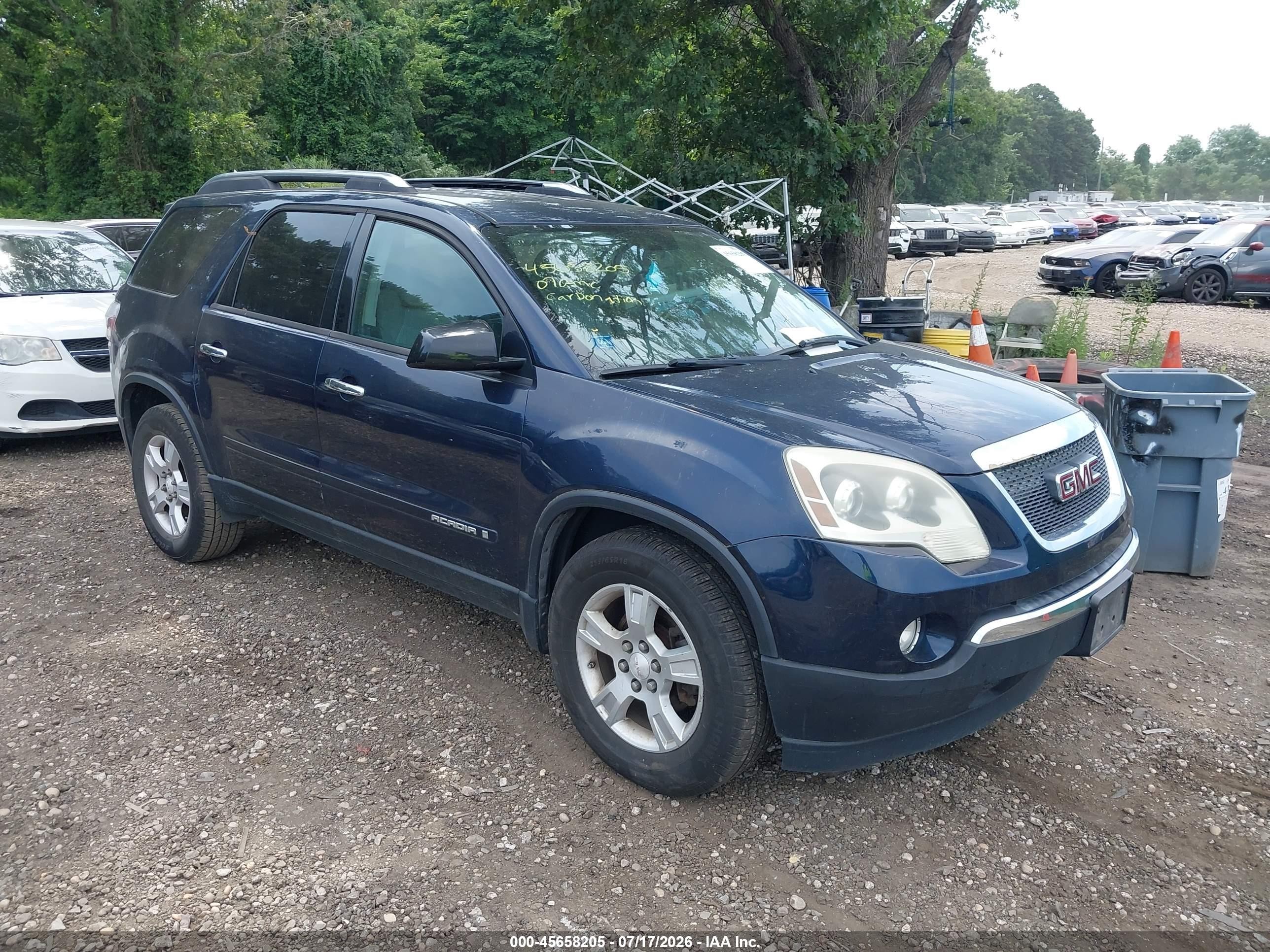 2007 GMC Acadia SLE, VIN 1GKER13747J101416 — Обычный износ