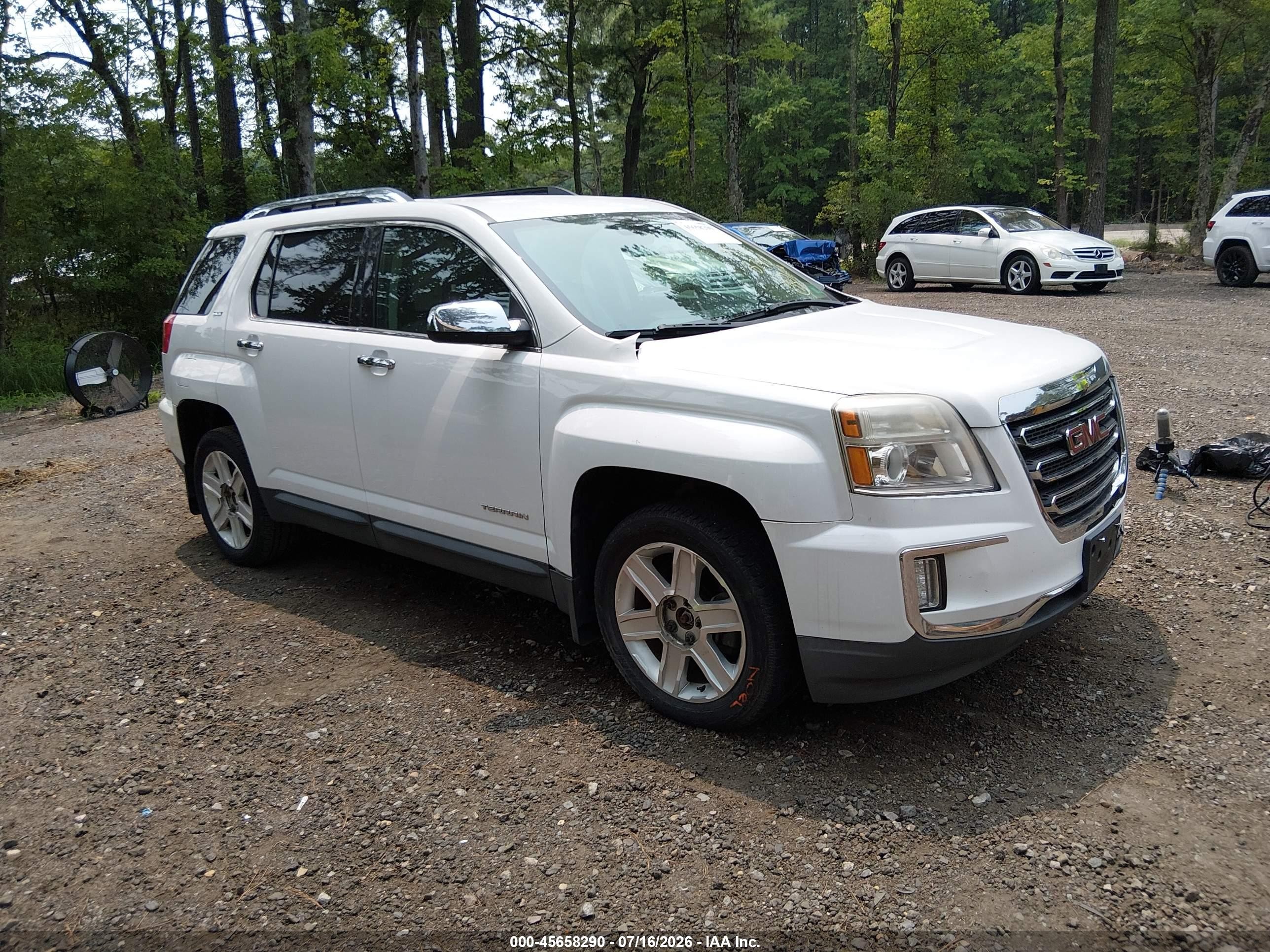 2016 GMC Terrain SLT, VIN 2GKALPEK7G6257287 — Normal wear