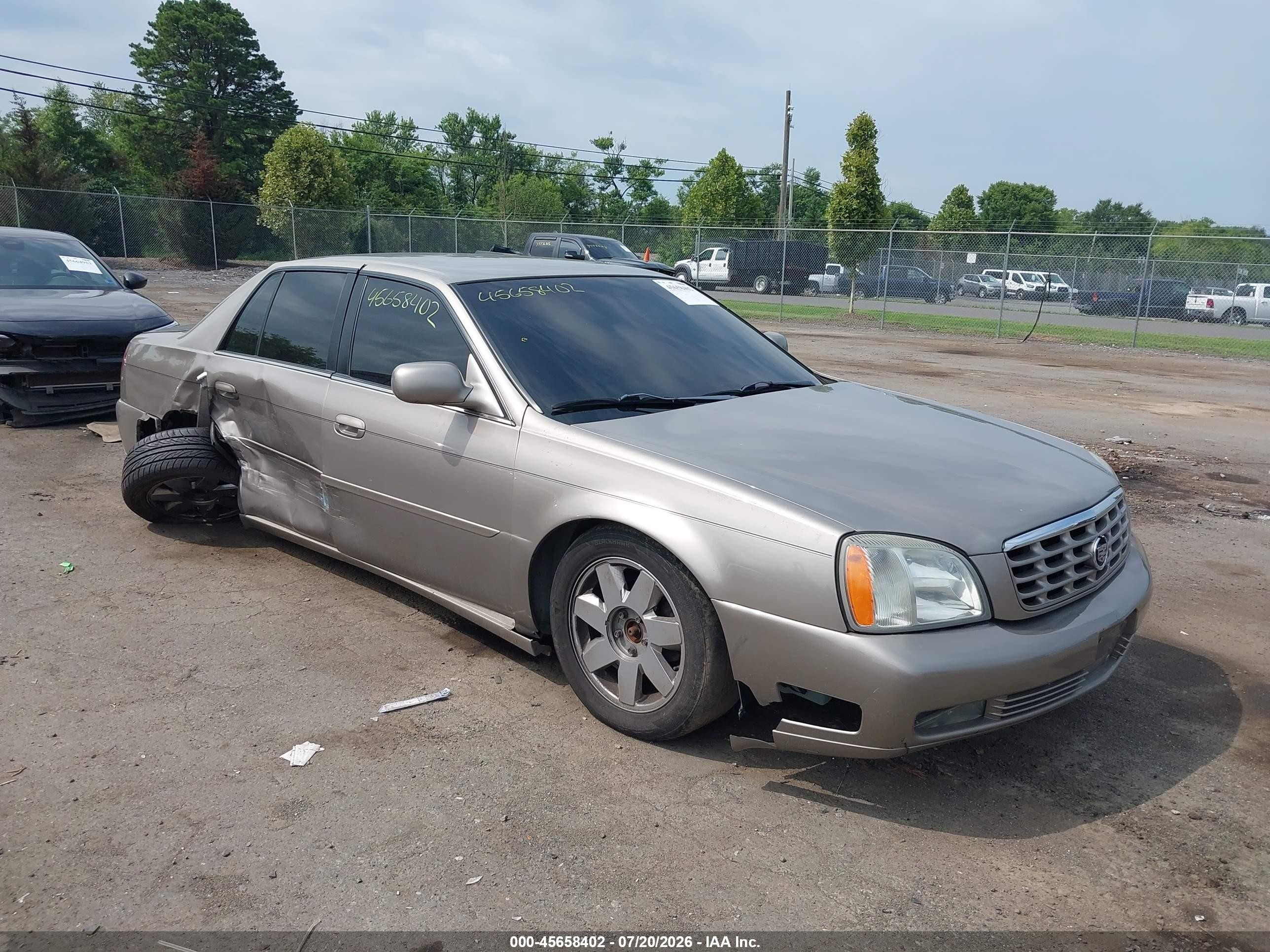 2003 Cadillac DeVille DTS, VIN 1G6KF57953U208271 — Rear end