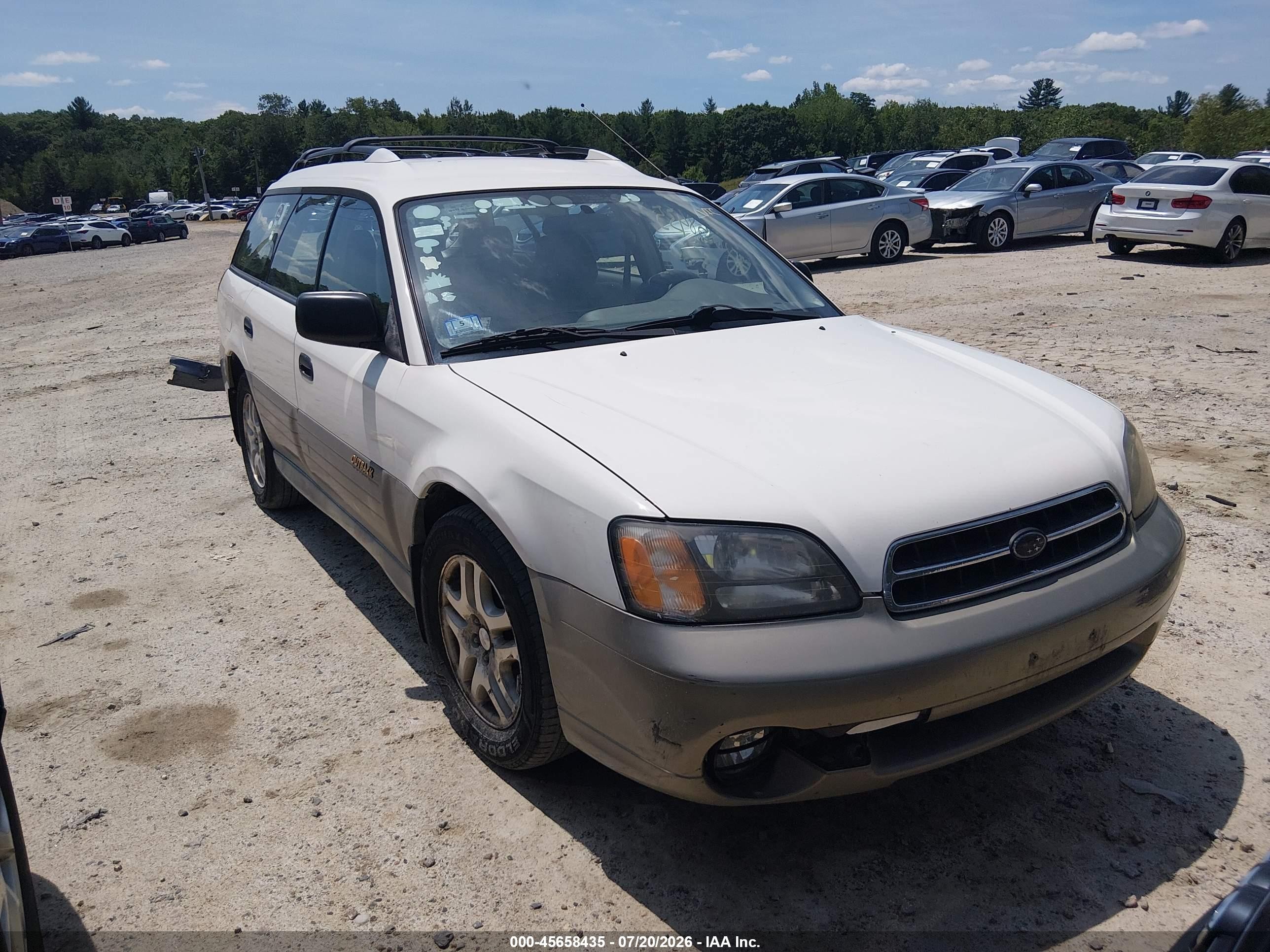 2001 Subaru Legacy Outback, VIN 4S3BH665017613624 — По всему кузову