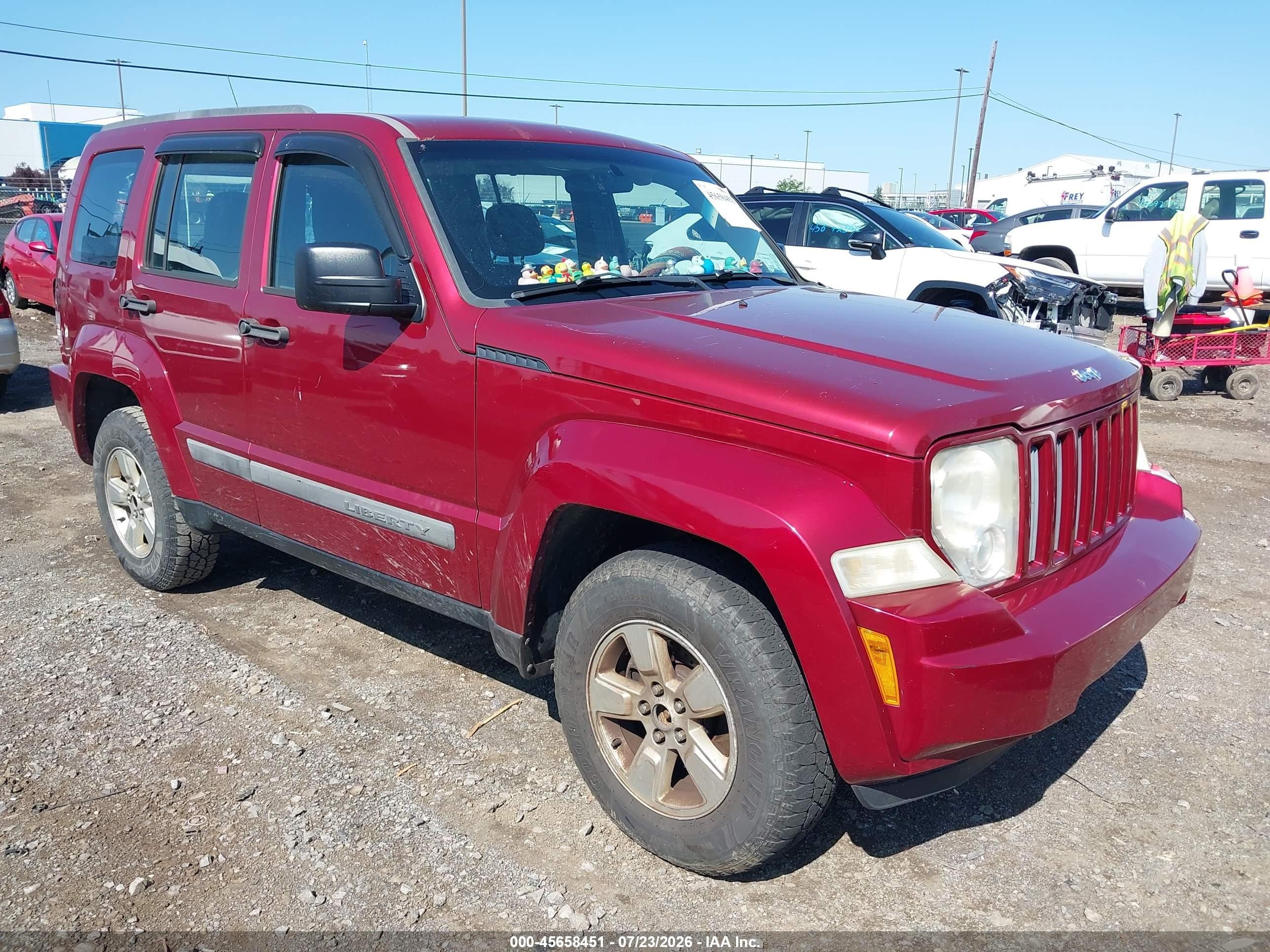 2011 Jeep Liberty Sport, VIN 1J4PN2GKXBW554854 — Mechanical