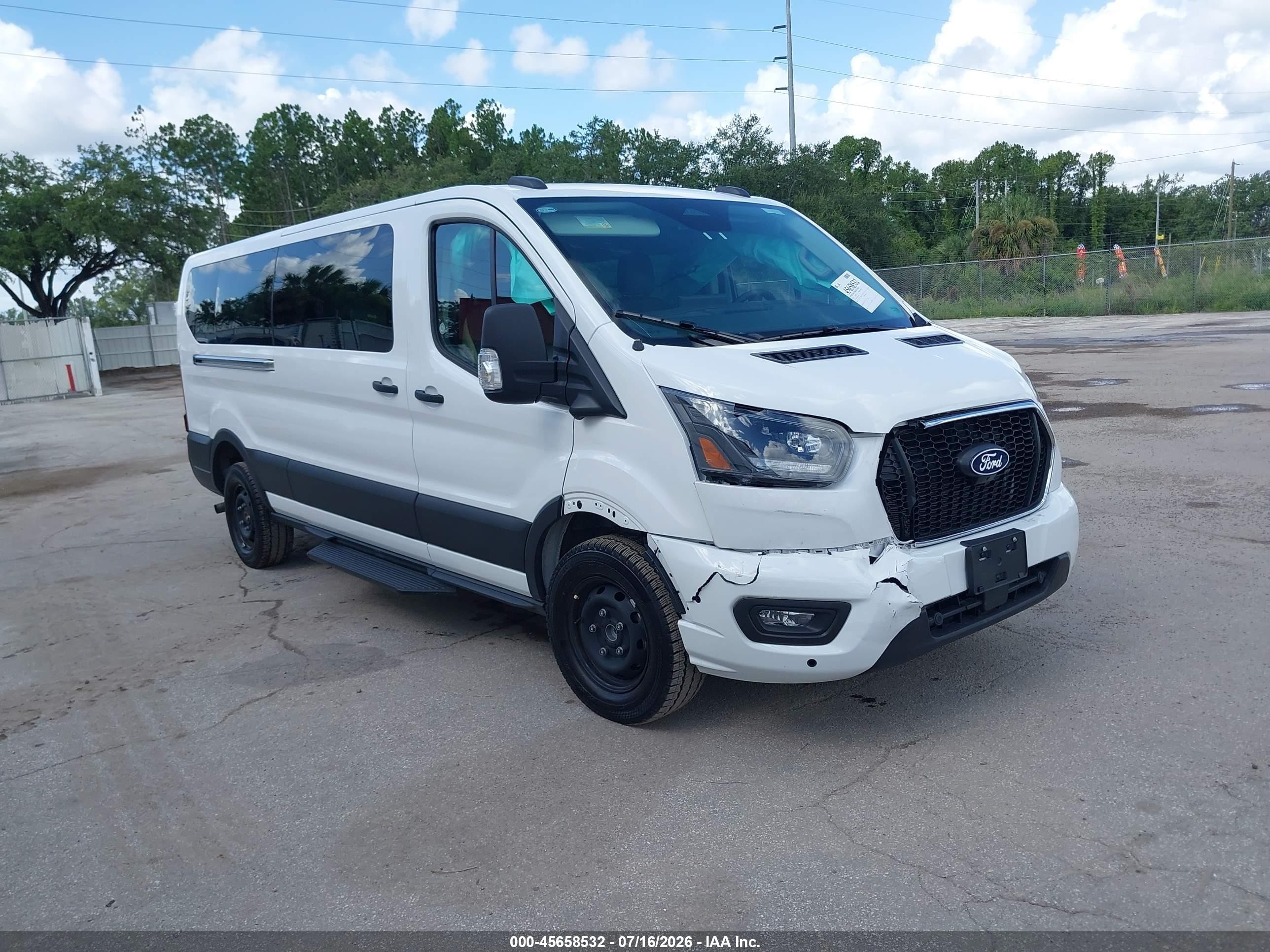 2026 Ford Transit Passenger XLT, VIN 1FBAX2YG0TKA15804 — Front end