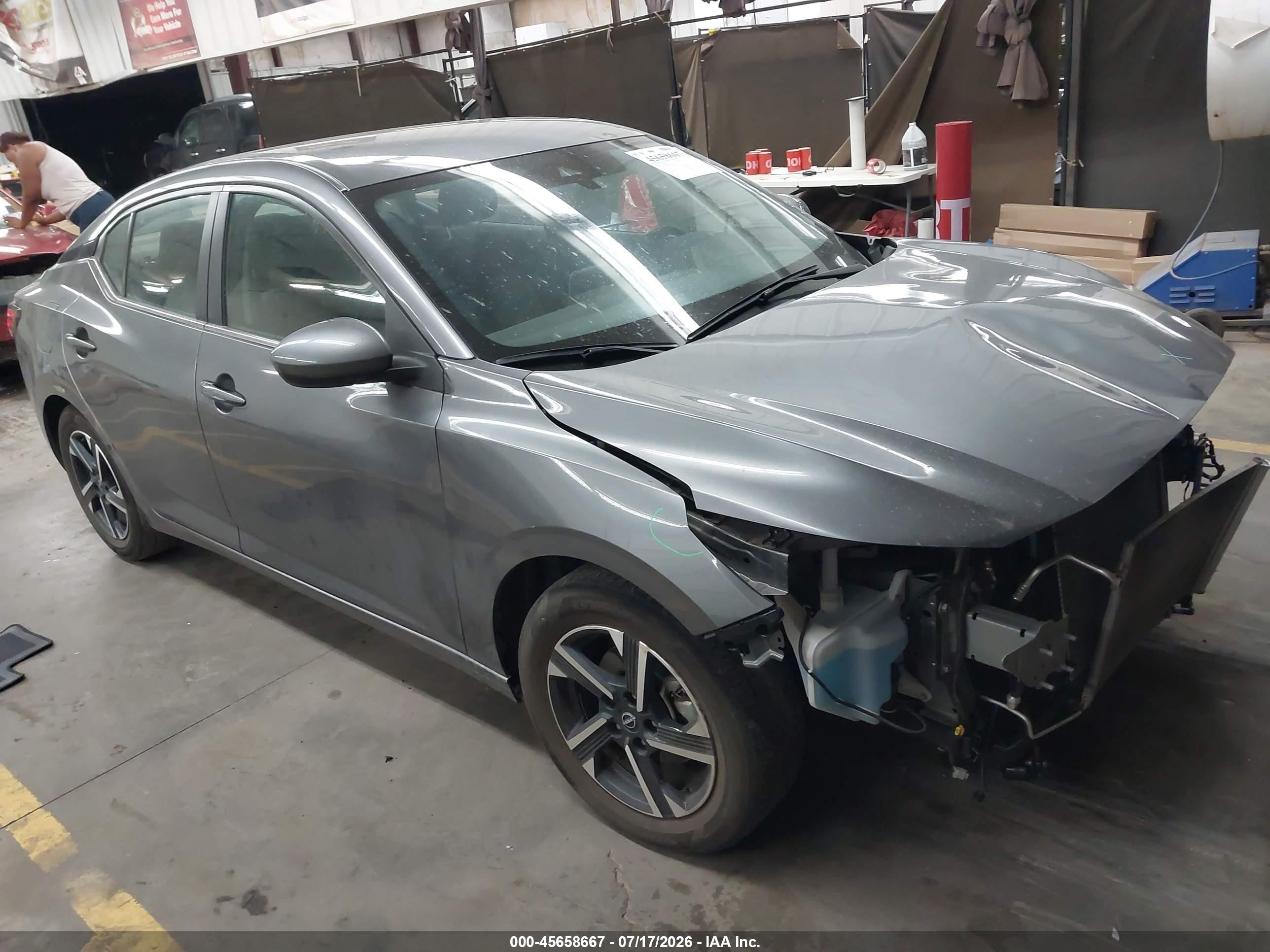 2024 Nissan Sentra SV, VIN 3N1AB8CV0RY332028 — Front end